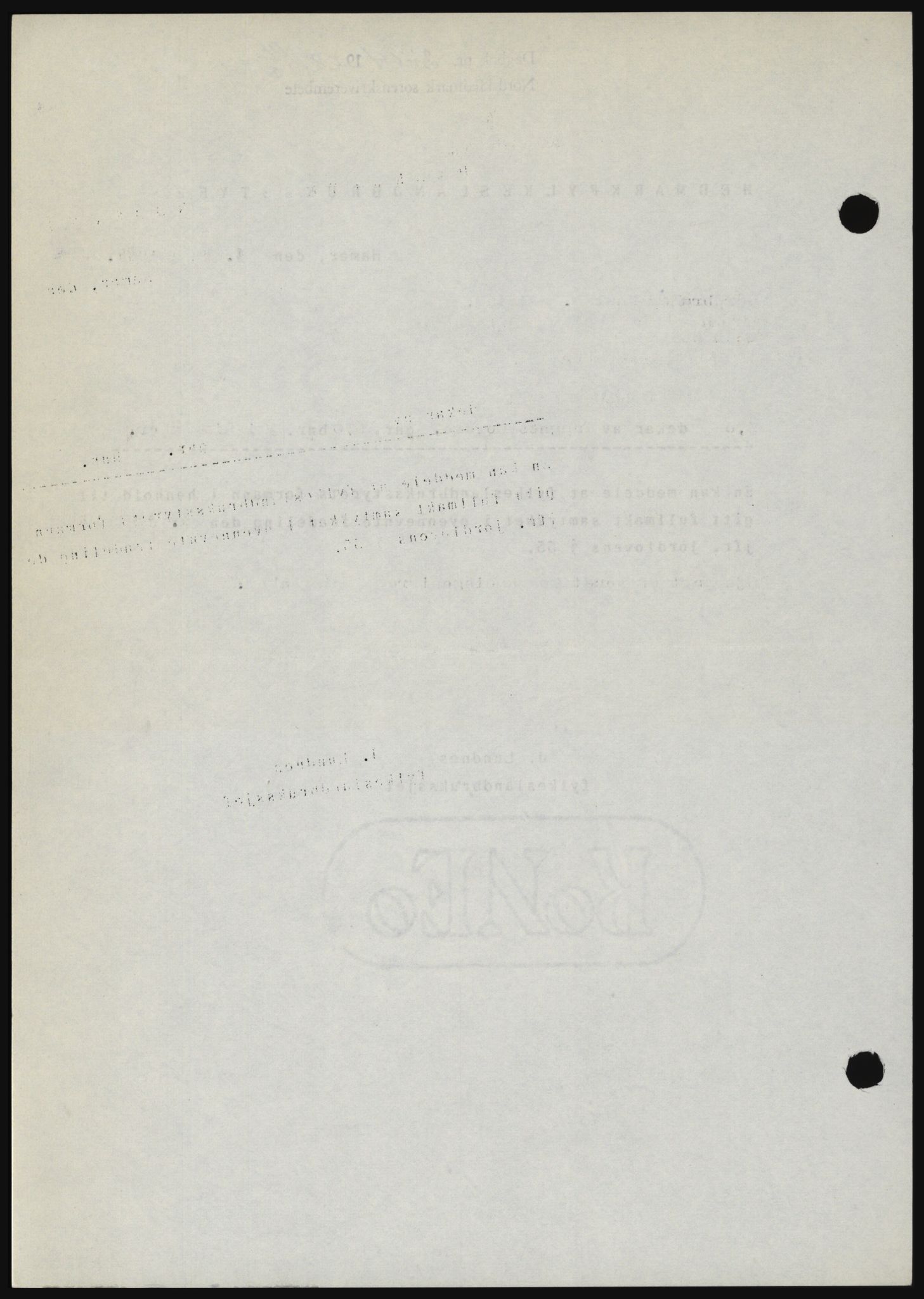 Nord-Hedmark sorenskriveri, AV/SAH-TING-012/H/Hc/L0028: Mortgage book no. 28, 1968-1968, Diary no: : 2764/1968