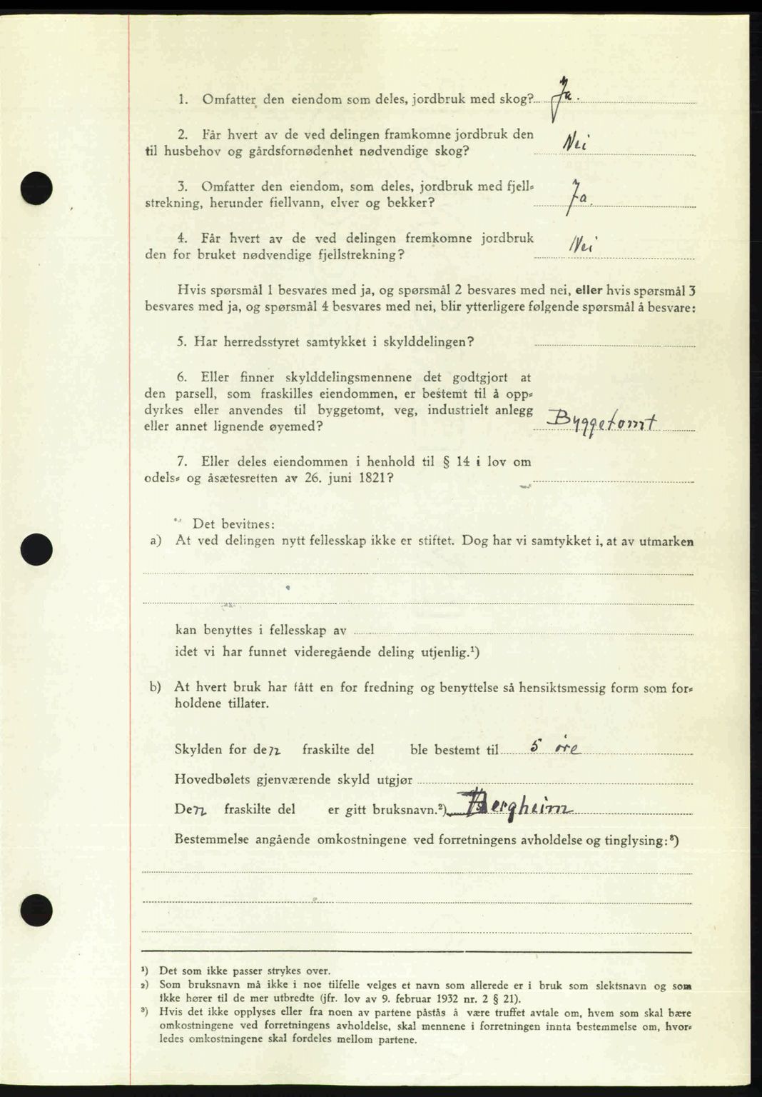 Romsdal sorenskriveri, AV/SAT-A-4149/1/2/2C: Mortgage book no. A21, 1946-1946, Diary no: : 2468/1946