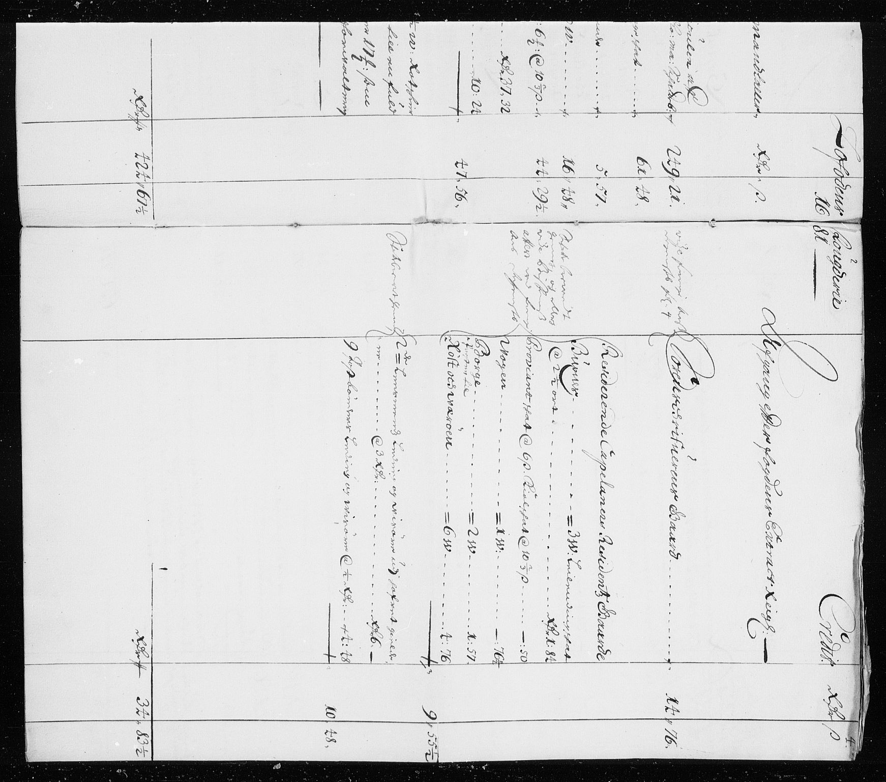 Rentekammeret inntil 1814, Reviderte regnskaper, Stiftamtstueregnskaper, Trondheim stiftamt og Nordland amt, AV/RA-EA-6044/R/Rh/L0008: Nordland amt, 1681