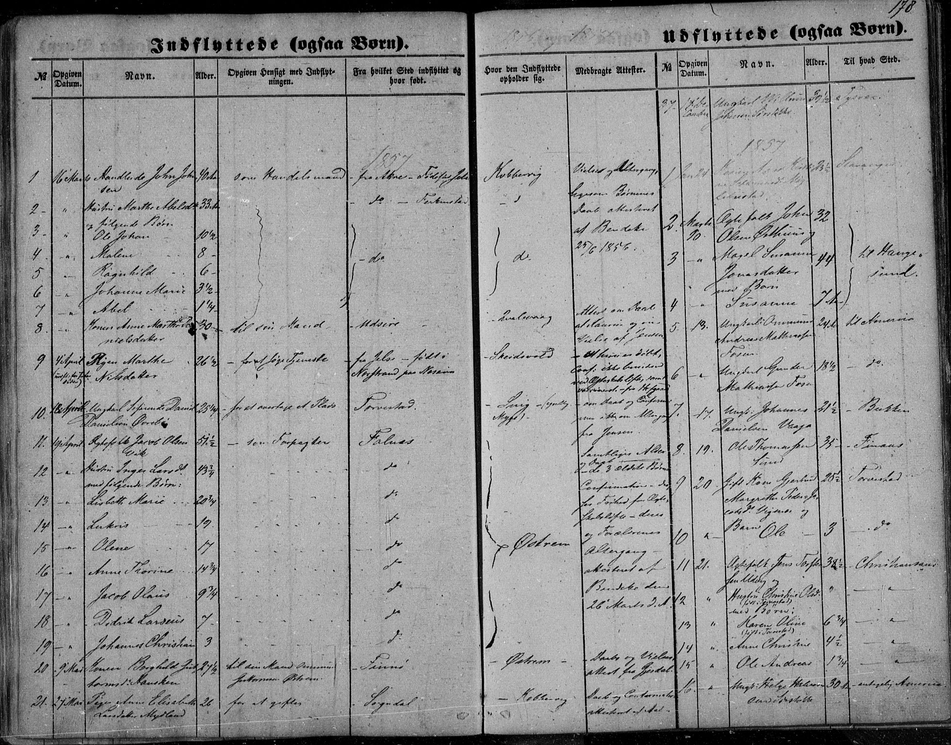 Avaldsnes sokneprestkontor, AV/SAST-A -101851/H/Ha/Haa/L0008: Parish register (official) no. A 8, 1847-1857, p. 178