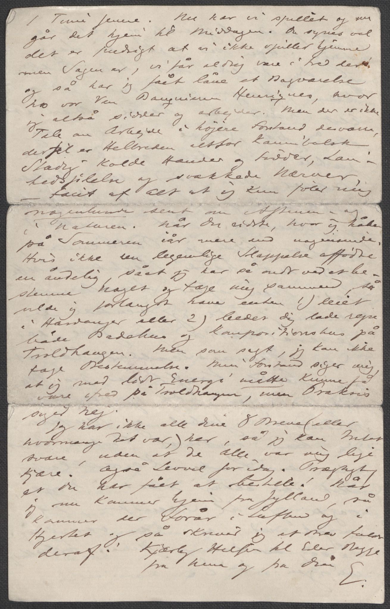 Beyer, Frants, AV/RA-PA-0132/F/L0001: Brev fra Edvard Grieg til Frantz Beyer og "En del optegnelser som kan tjene til kommentar til brevene" av Marie Beyer, 1872-1907, p. 179