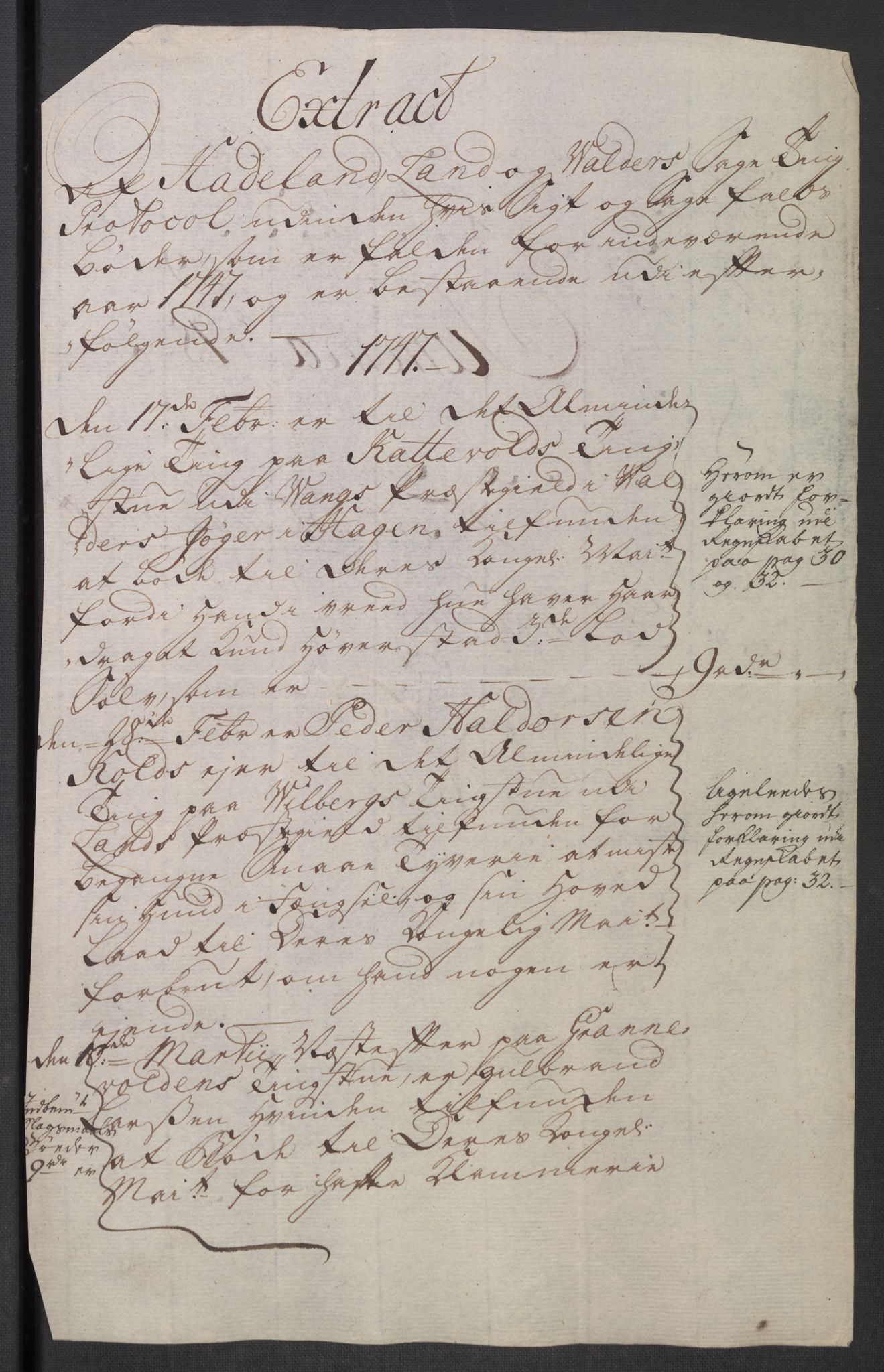 Rentekammeret inntil 1814, Reviderte regnskaper, Fogderegnskap, AV/RA-EA-4092/R18/L1346: Fogderegnskap Hadeland, Toten og Valdres, 1747-1748, p. 107