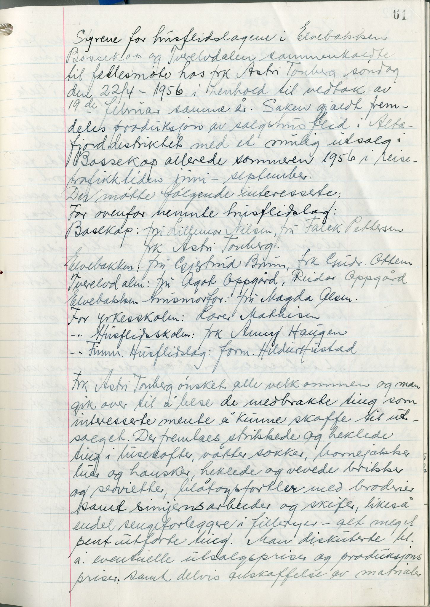 Finnmark Husflidslag, FMFB/A-1134/A/L0001: Møtebok, 1948-1970, p. 63