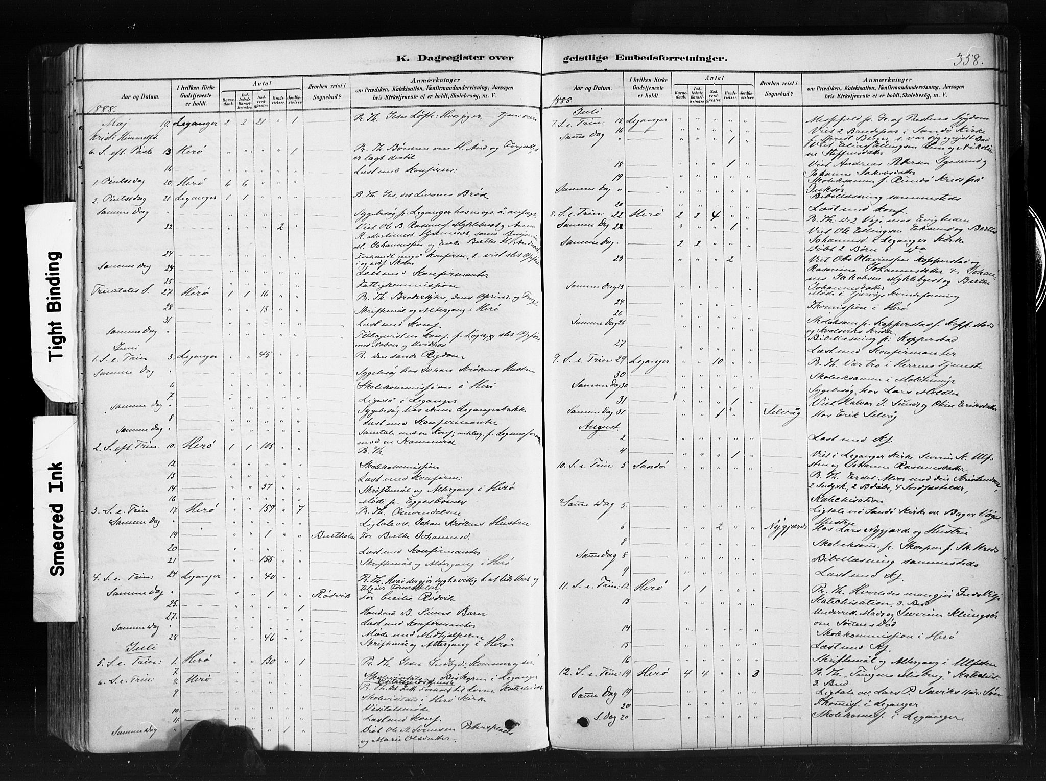 Ministerialprotokoller, klokkerbøker og fødselsregistre - Møre og Romsdal, SAT/A-1454/507/L0073: Parish register (official) no. 507A08, 1878-1904, p. 358