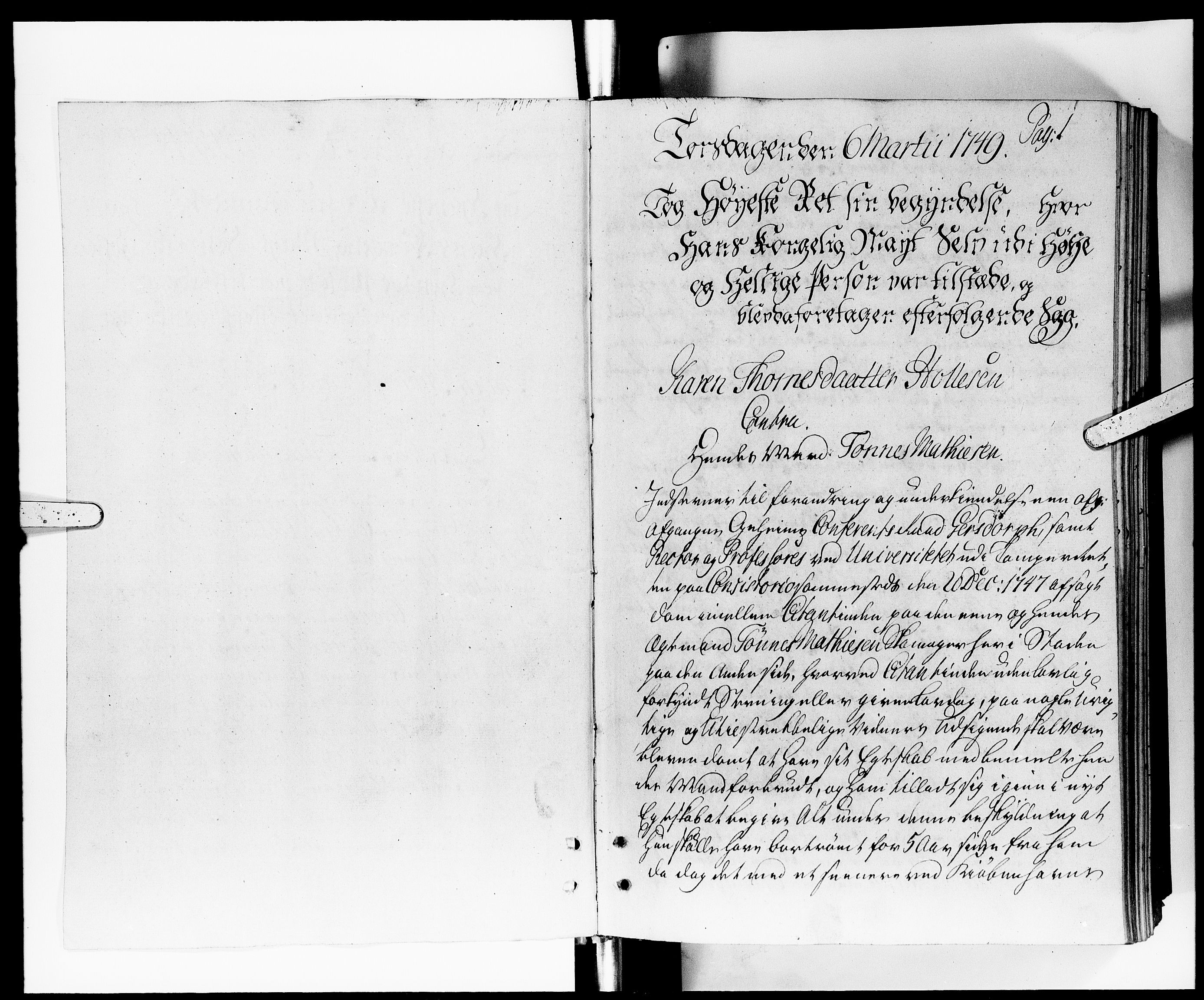 Højesteret, DRA/A-0009, 1749, p. 0-1