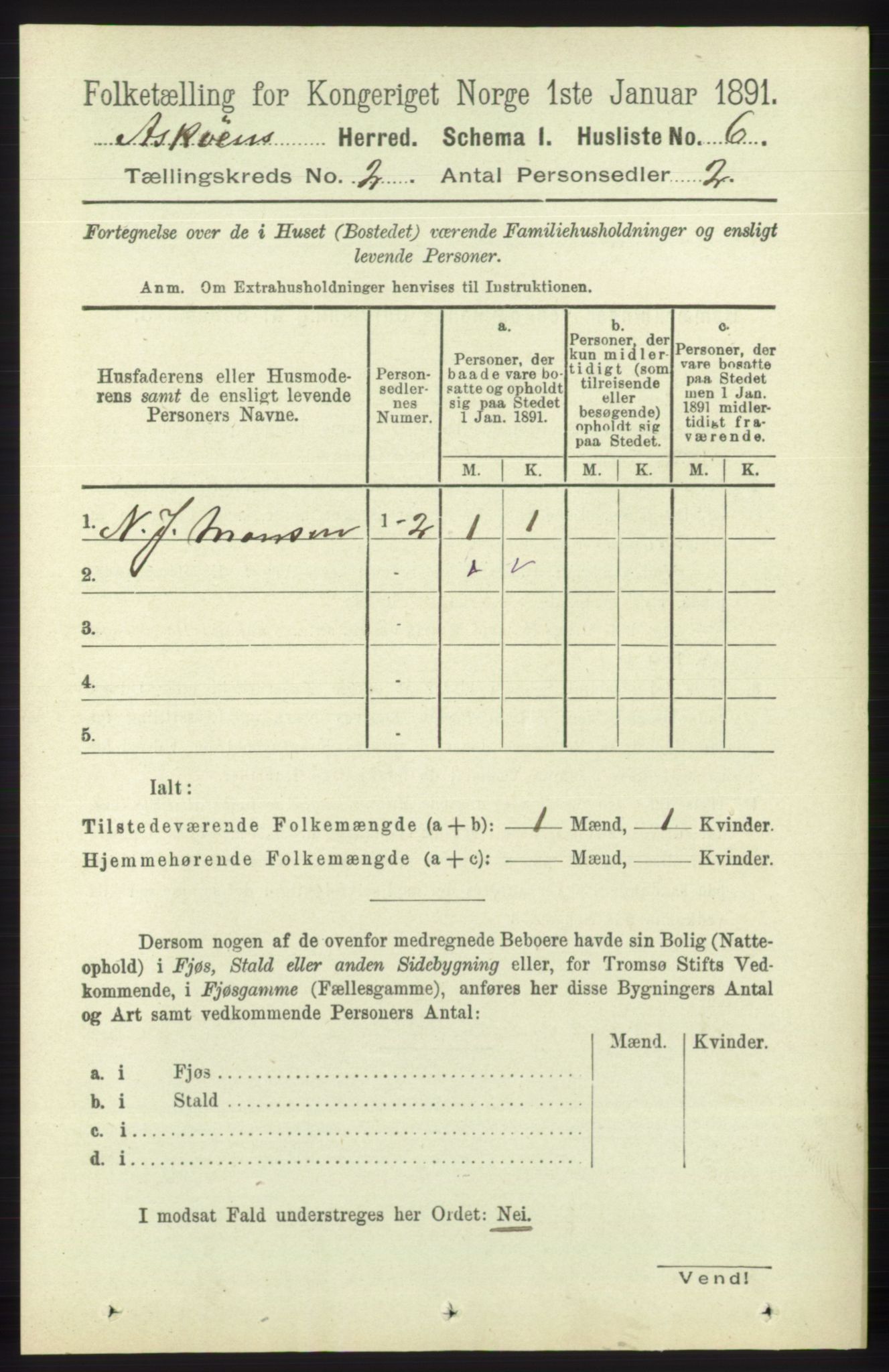 RA, 1891 census for 1247 Askøy, 1891, p. 1038