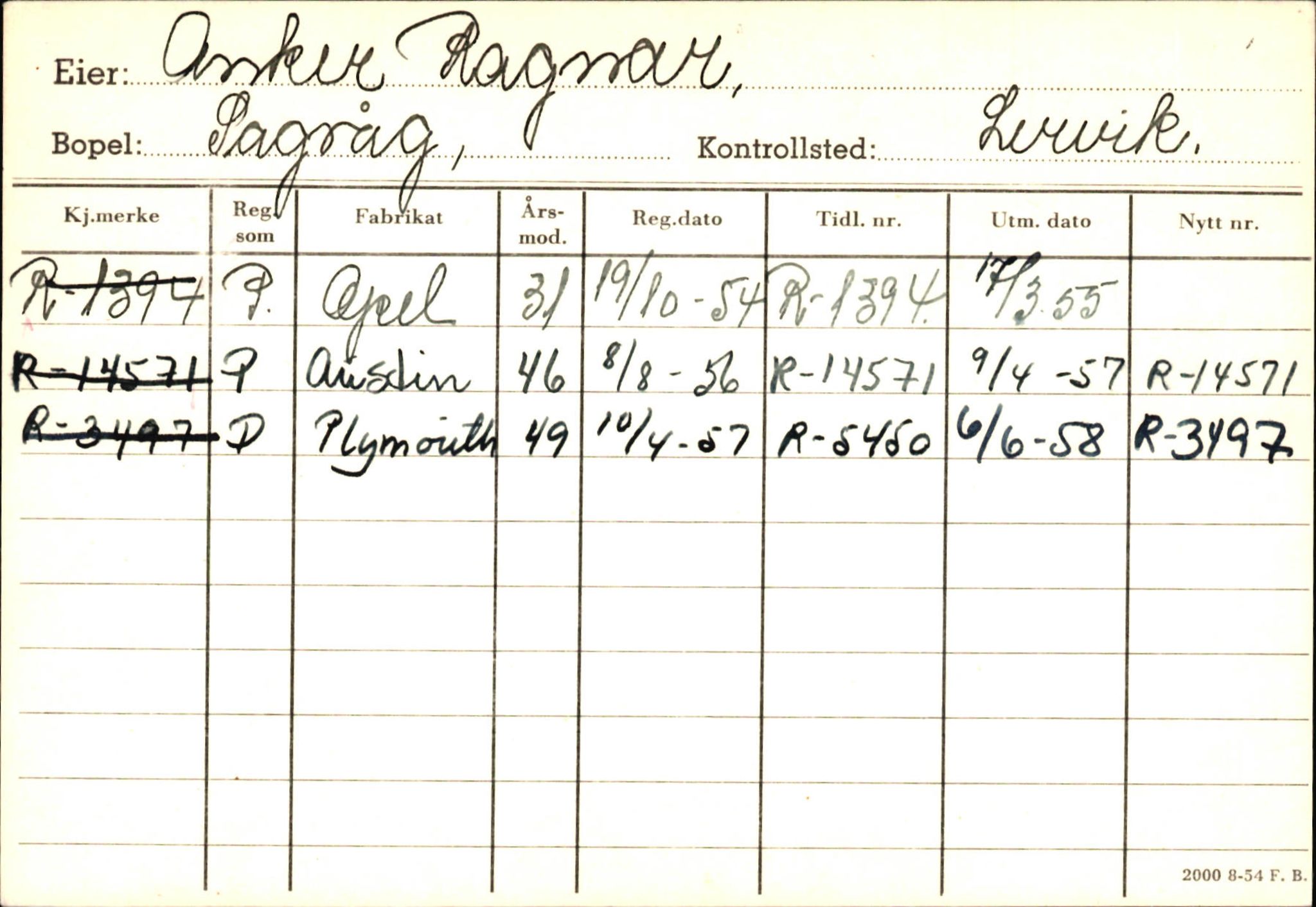 Statens vegvesen, Hordaland vegkontor, AV/SAB-A-5201/2/Ha/L0002: R-eierkort A, 1920-1971, p. 522