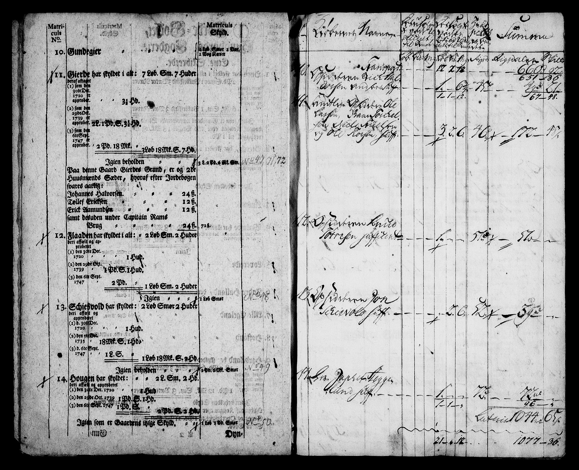 Rentekammeret inntil 1814, Realistisk ordnet avdeling, AV/RA-EA-4070/On/L0005: [Jj 6]: Forskjellige dokumenter om Halsnøy klosters gods, 1697-1770, p. 617