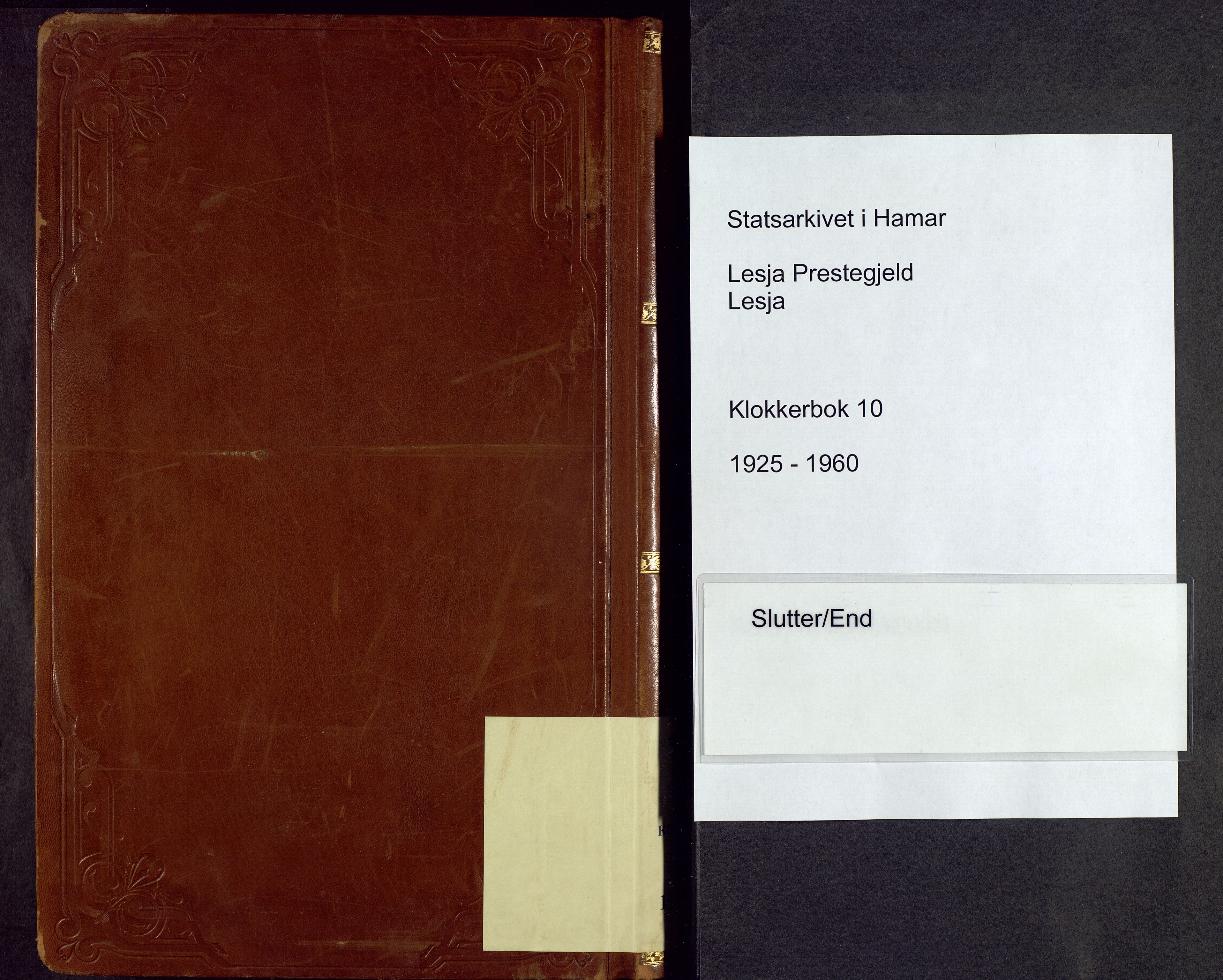 Lesja prestekontor, SAH/PREST-068/H/Ha/Hab/L0010: Parish register (copy) no. 10, 1925-1960