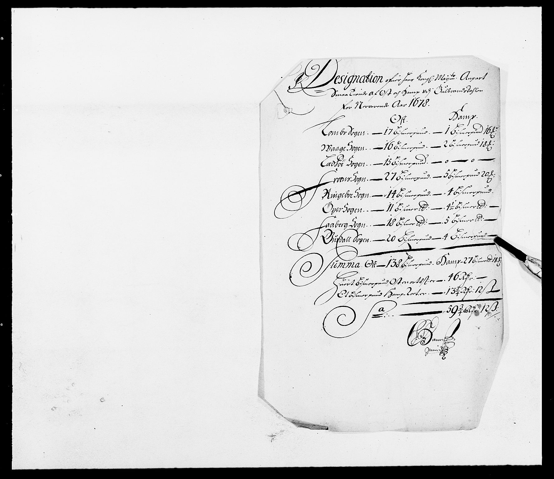 Rentekammeret inntil 1814, Reviderte regnskaper, Fogderegnskap, RA/EA-4092/R17/L1152: Fogderegnskap Gudbrandsdal, 1678-1679, p. 374