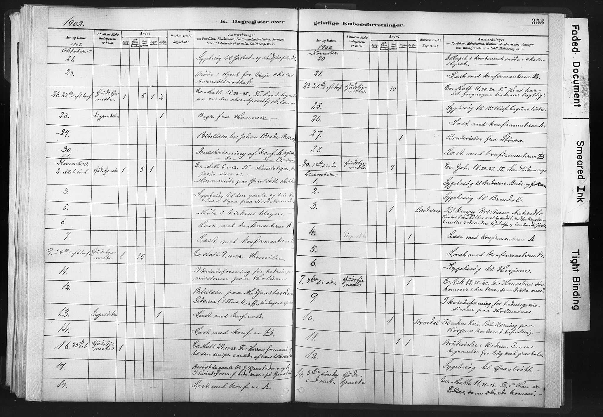 Ministerialprotokoller, klokkerbøker og fødselsregistre - Nord-Trøndelag, AV/SAT-A-1458/749/L0474: Parish register (official) no. 749A08, 1887-1903, p. 353