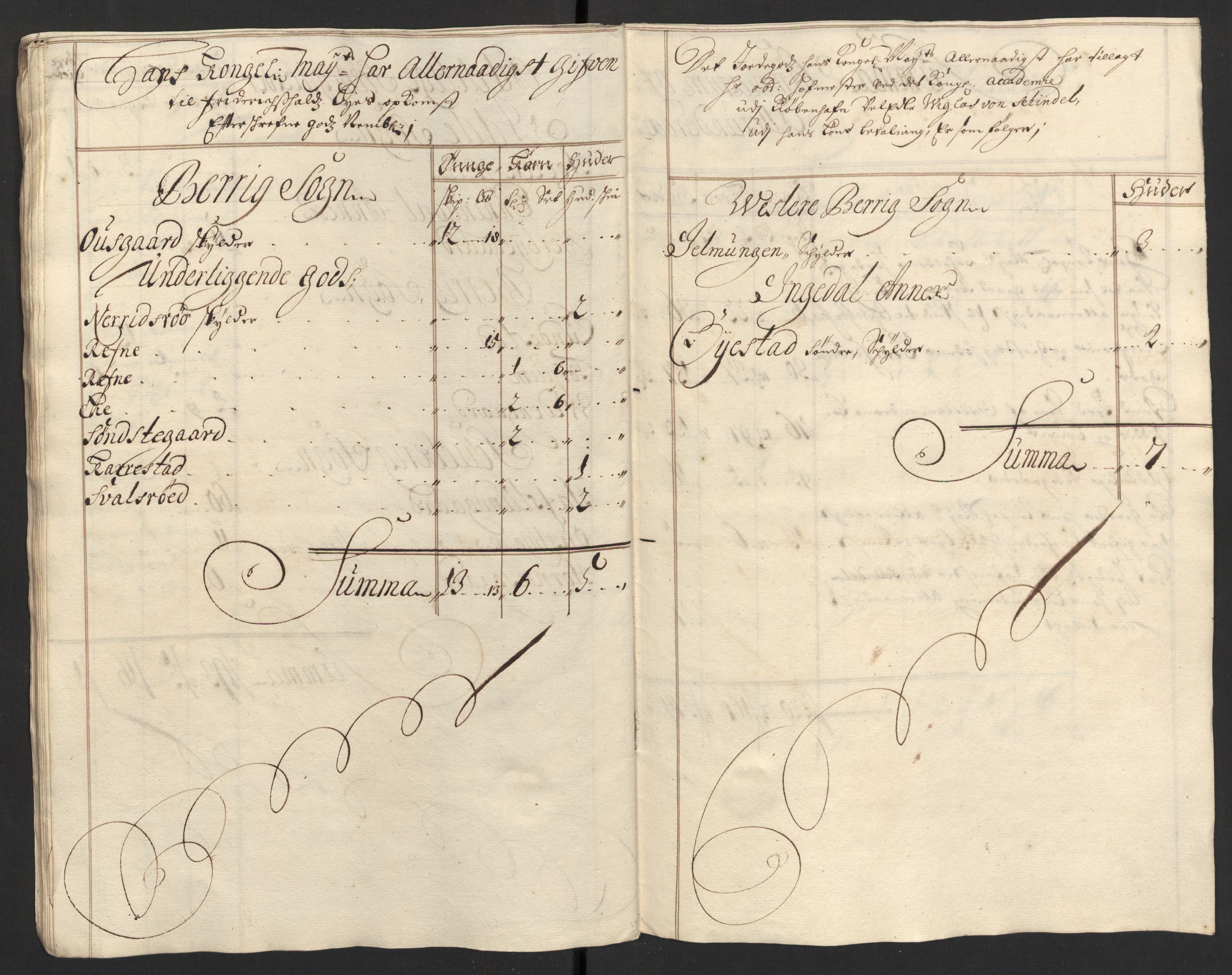 Rentekammeret inntil 1814, Reviderte regnskaper, Fogderegnskap, AV/RA-EA-4092/R01/L0013: Fogderegnskap Idd og Marker, 1696-1698, p. 161