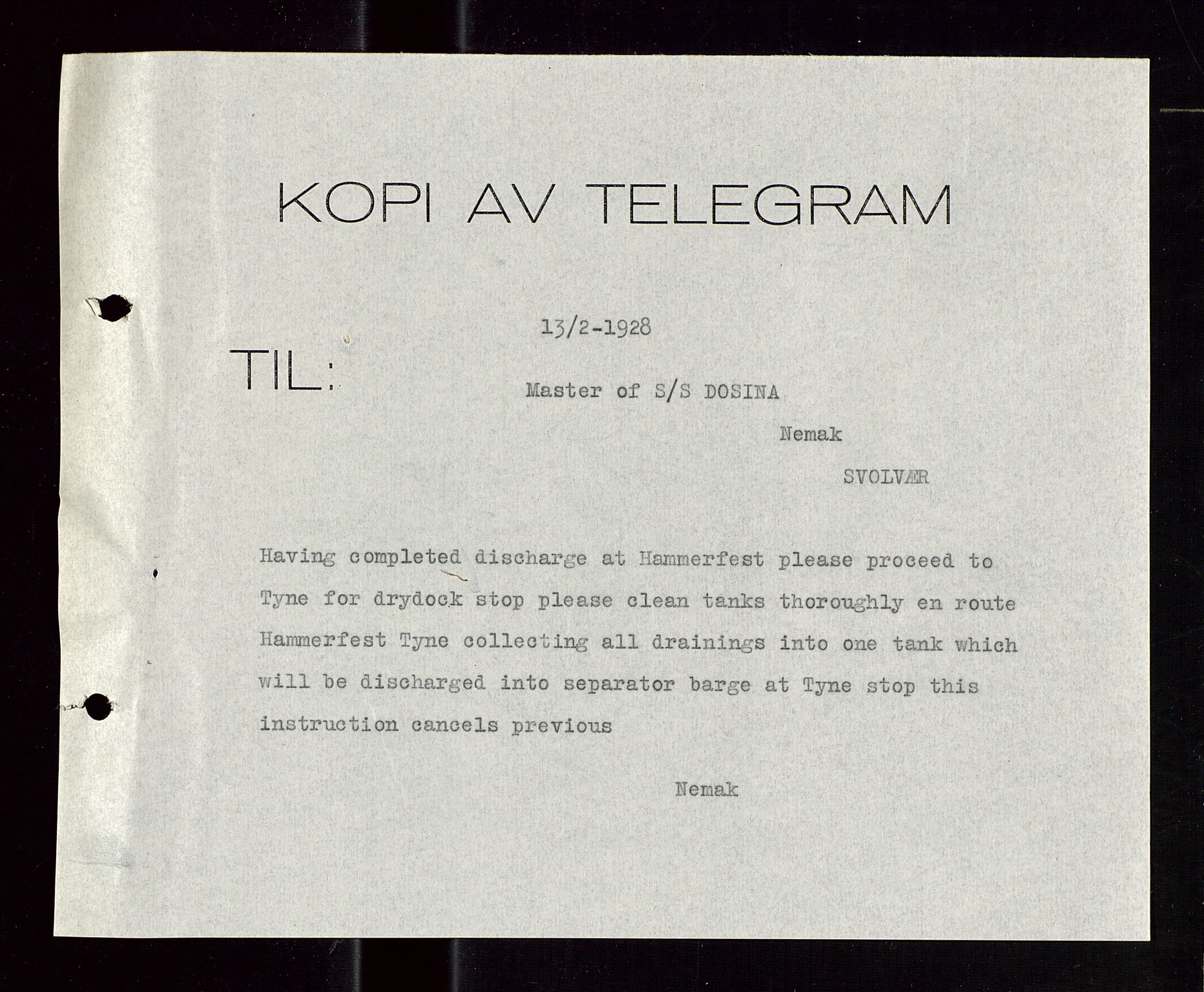 Pa 1521 - A/S Norske Shell, AV/SAST-A-101915/E/Ea/Eaa/L0014: Sjefskorrespondanse, 1927-1928, p. 167