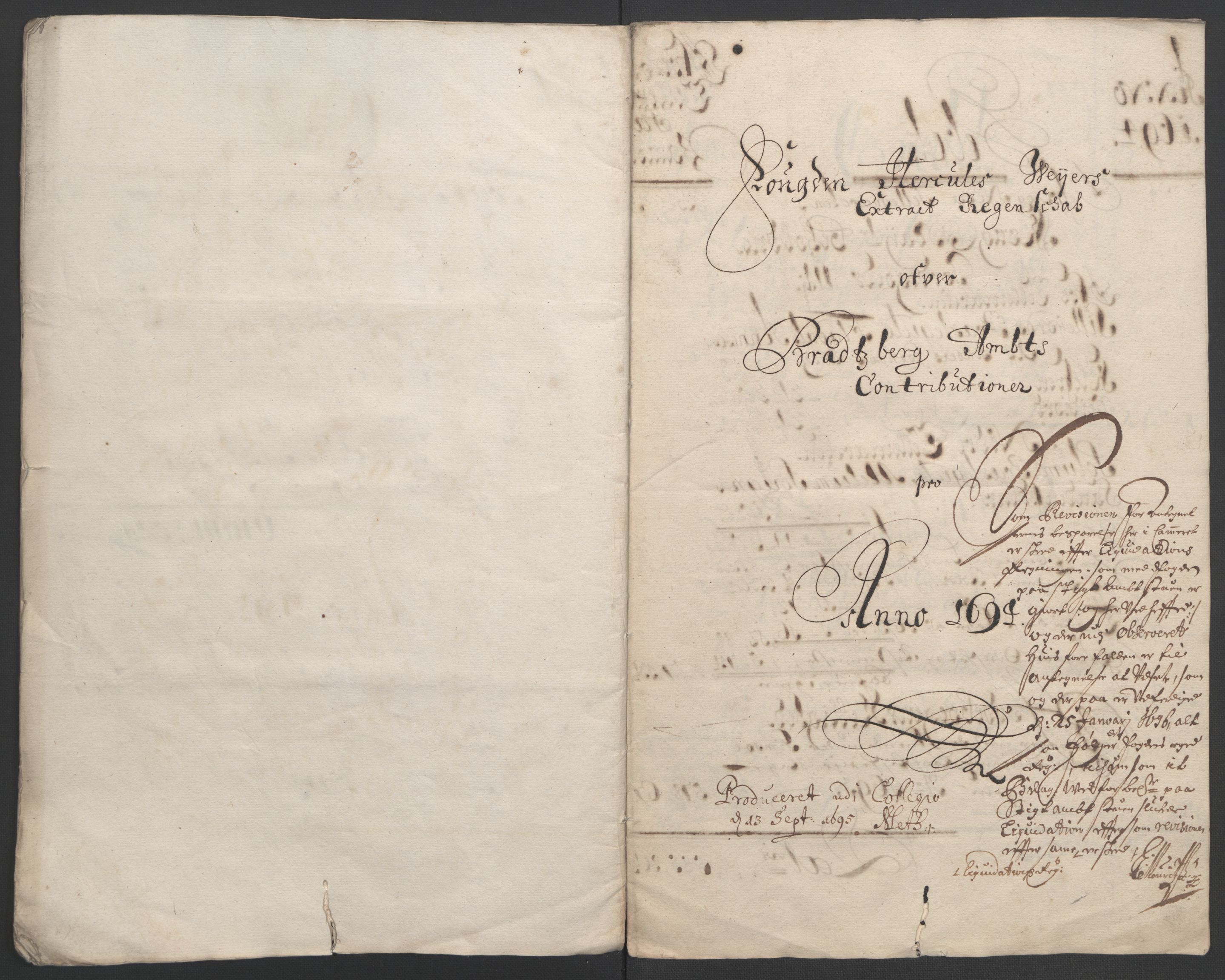 Rentekammeret inntil 1814, Reviderte regnskaper, Fogderegnskap, AV/RA-EA-4092/R36/L2092: Fogderegnskap Øvre og Nedre Telemark og Bamble, 1694, p. 14