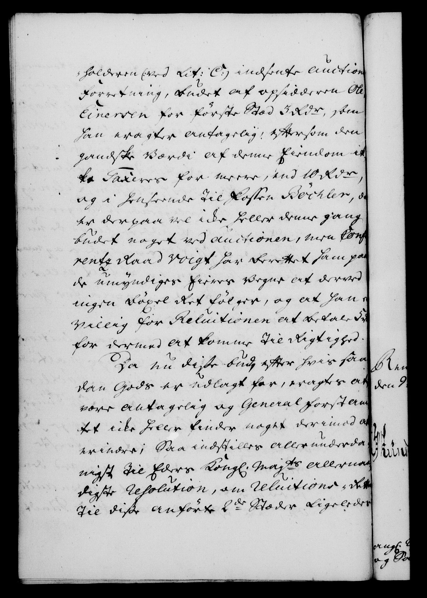 Rentekammeret, Kammerkanselliet, AV/RA-EA-3111/G/Gf/Gfa/L0043: Norsk relasjons- og resolusjonsprotokoll (merket RK 52.43), 1761, p. 203