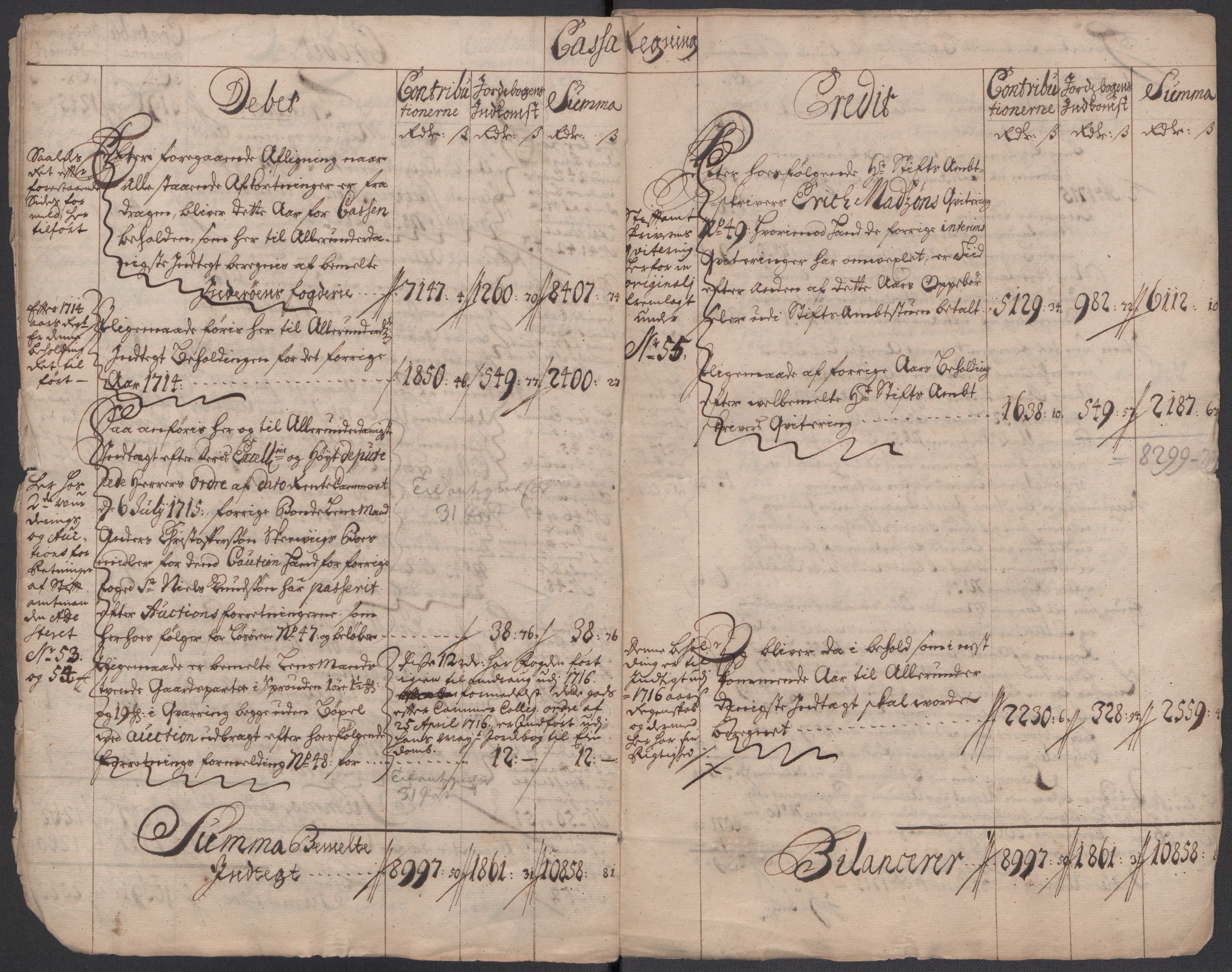 Rentekammeret inntil 1814, Reviderte regnskaper, Fogderegnskap, RA/EA-4092/R63/L4323: Fogderegnskap Inderøy, 1715, p. 8