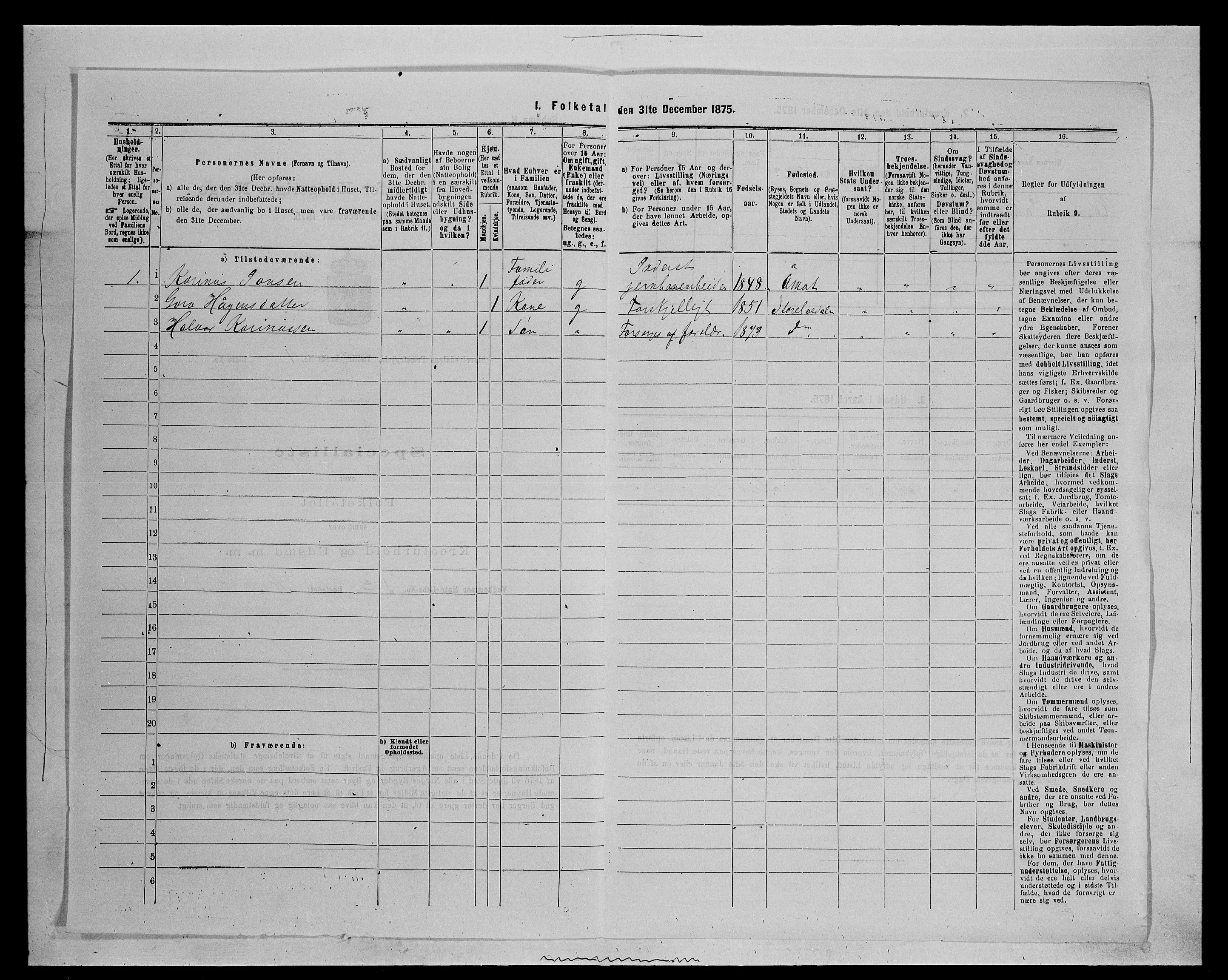 SAH, 1875 census for 0430P Stor-Elvdal, 1875, p. 66