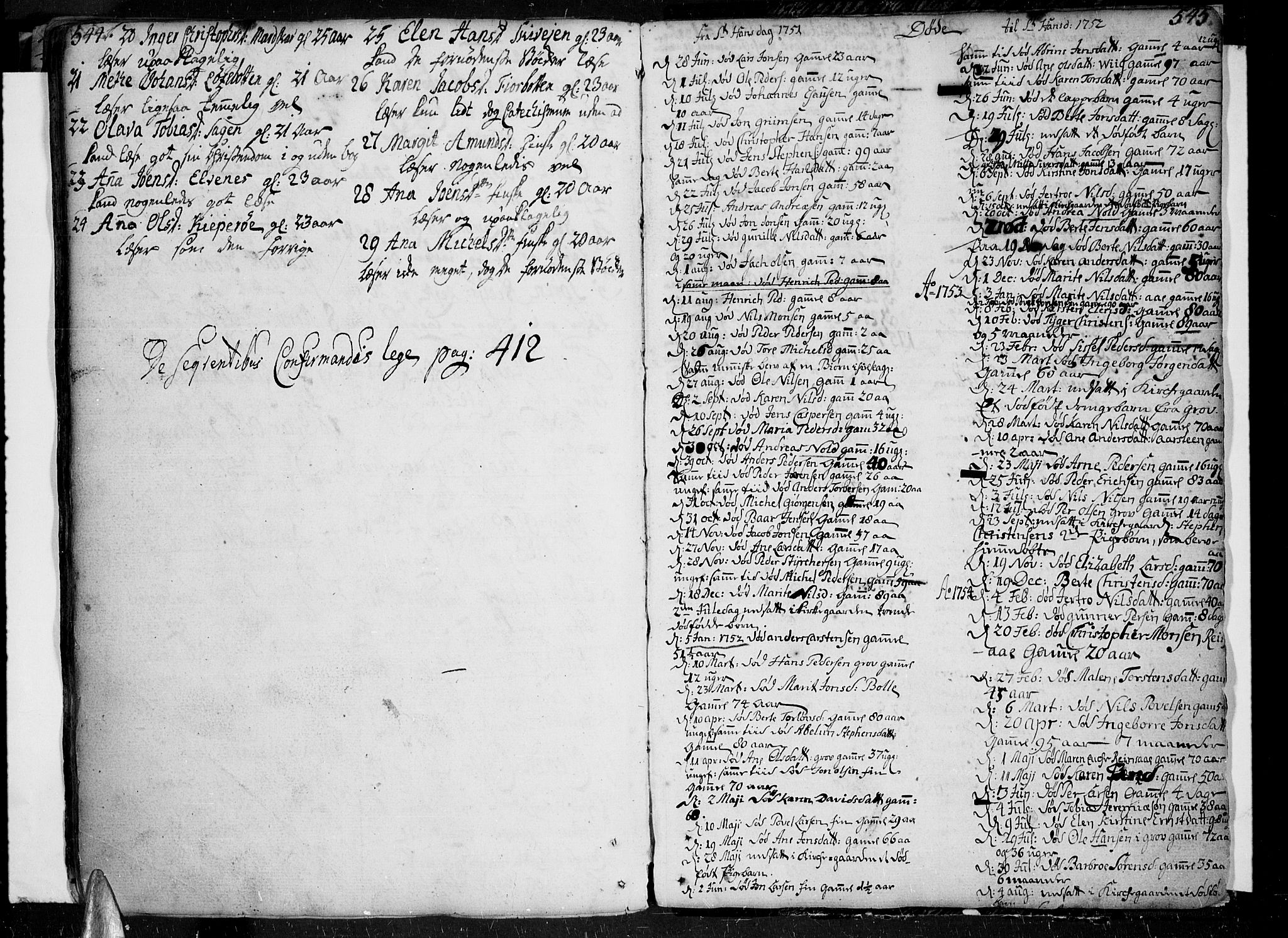 Ibestad sokneprestembete, AV/SATØ-S-0077/H/Ha/Haa/L0002kirke: Parish register (official) no. 2, 1751-1775, p. 544-545