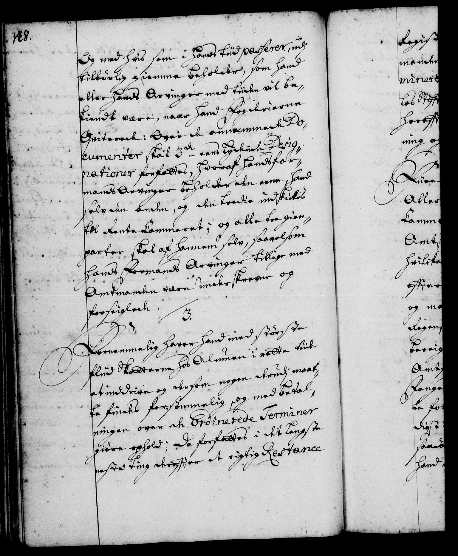 Rentekammeret, Kammerkanselliet, RA/EA-3111/G/Gg/Ggi/L0001: Norsk instruksjonsprotokoll med register (merket RK 53.34), 1720-1729, p. 128