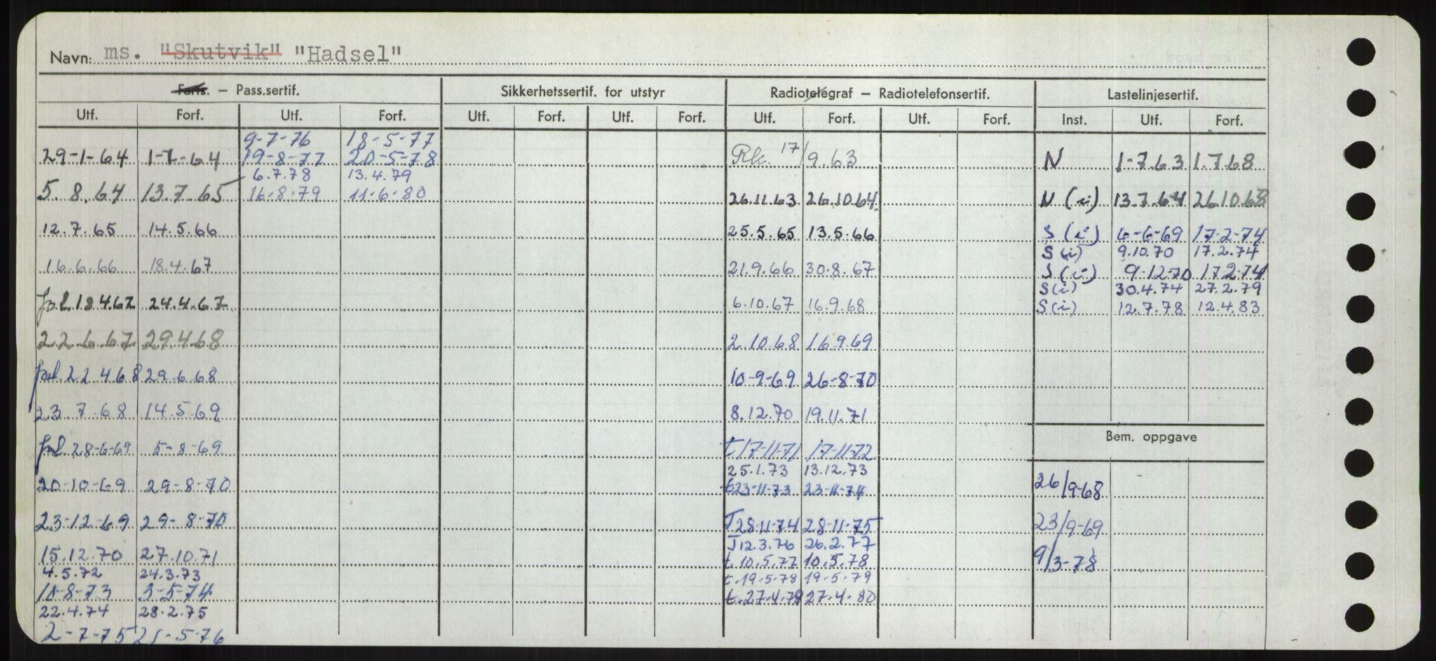 Sjøfartsdirektoratet med forløpere, Skipsmålingen, AV/RA-S-1627/H/Hd/L0014: Fartøy, H-Havl, p. 48