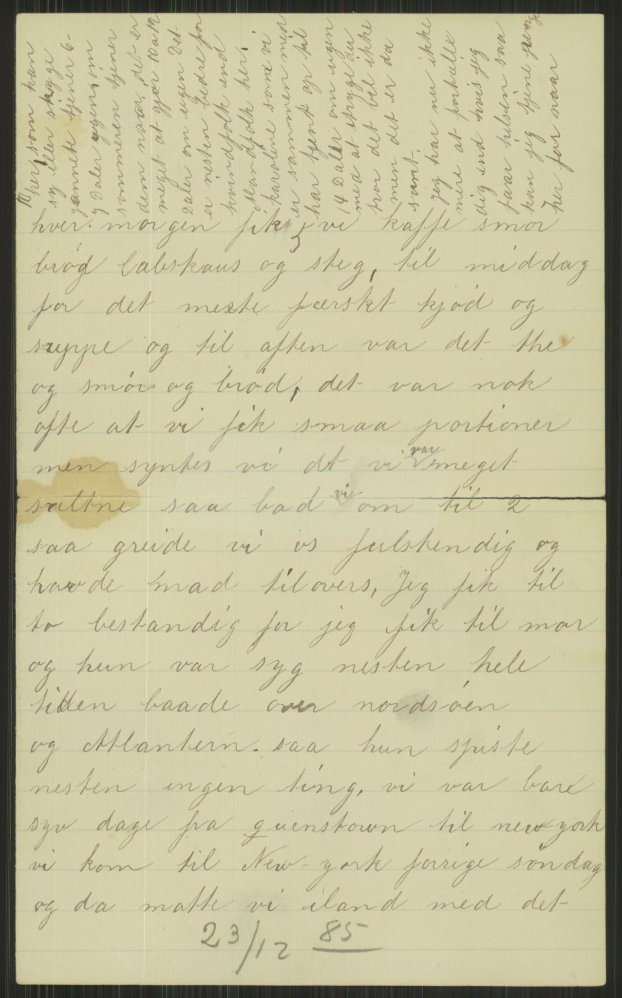 Samlinger til kildeutgivelse, Amerikabrevene, AV/RA-EA-4057/F/L0021: Innlån fra Buskerud: Michalsen - Ål bygdearkiv, 1838-1914, p. 23