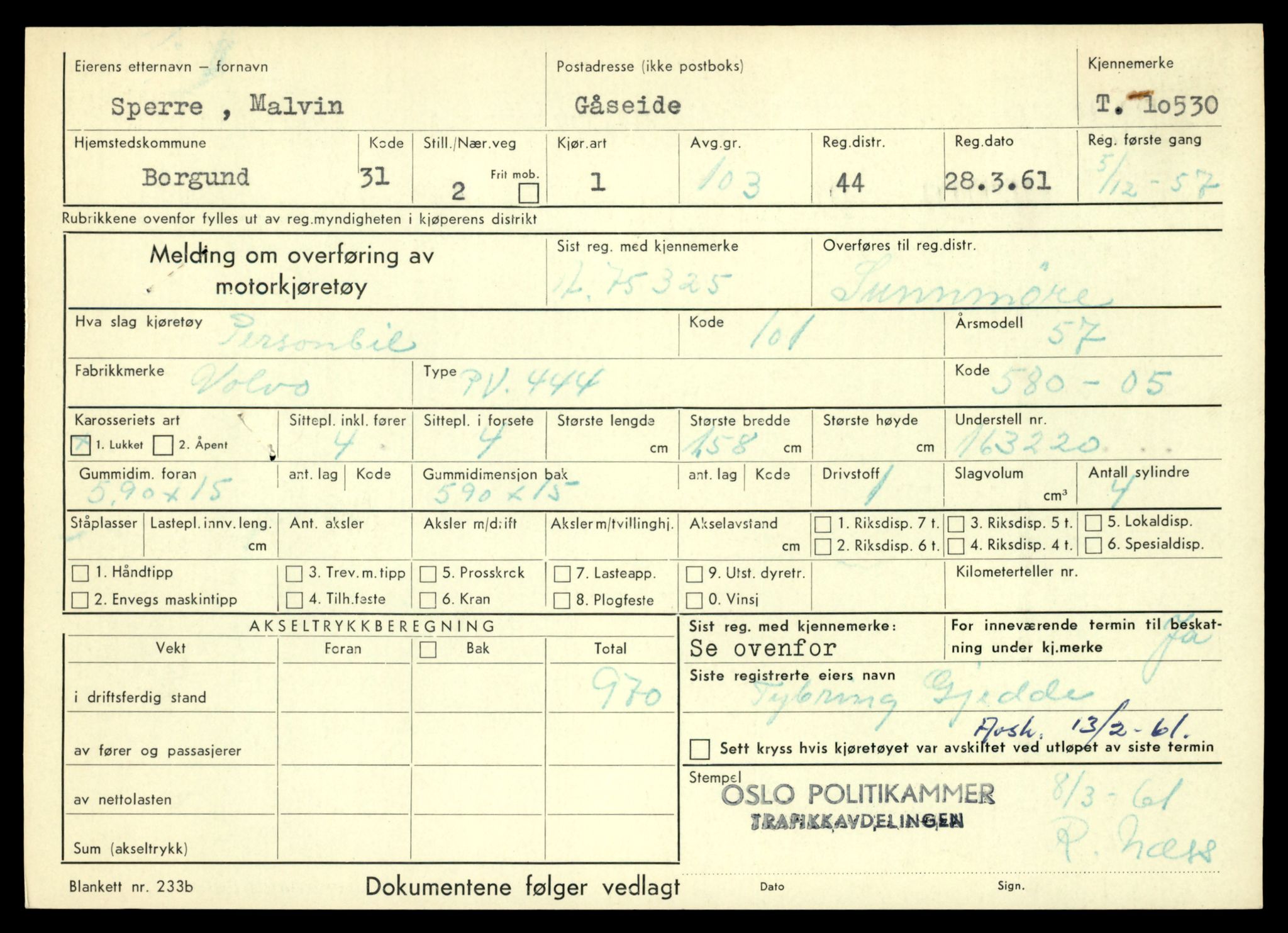 Møre og Romsdal vegkontor - Ålesund trafikkstasjon, SAT/A-4099/F/Fe/L0021: Registreringskort for kjøretøy T 10471 - T 10583, 1927-1998, p. 1667