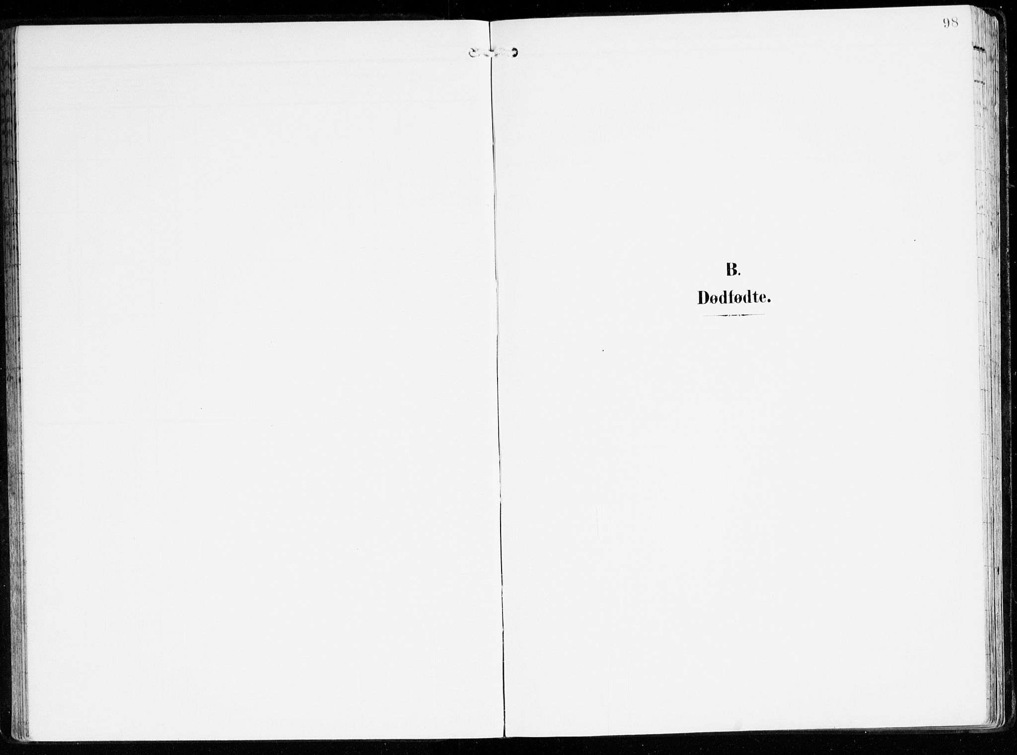 Innvik sokneprestembete, SAB/A-80501: Parish register (official) no. B 2, 1903-1929, p. 98