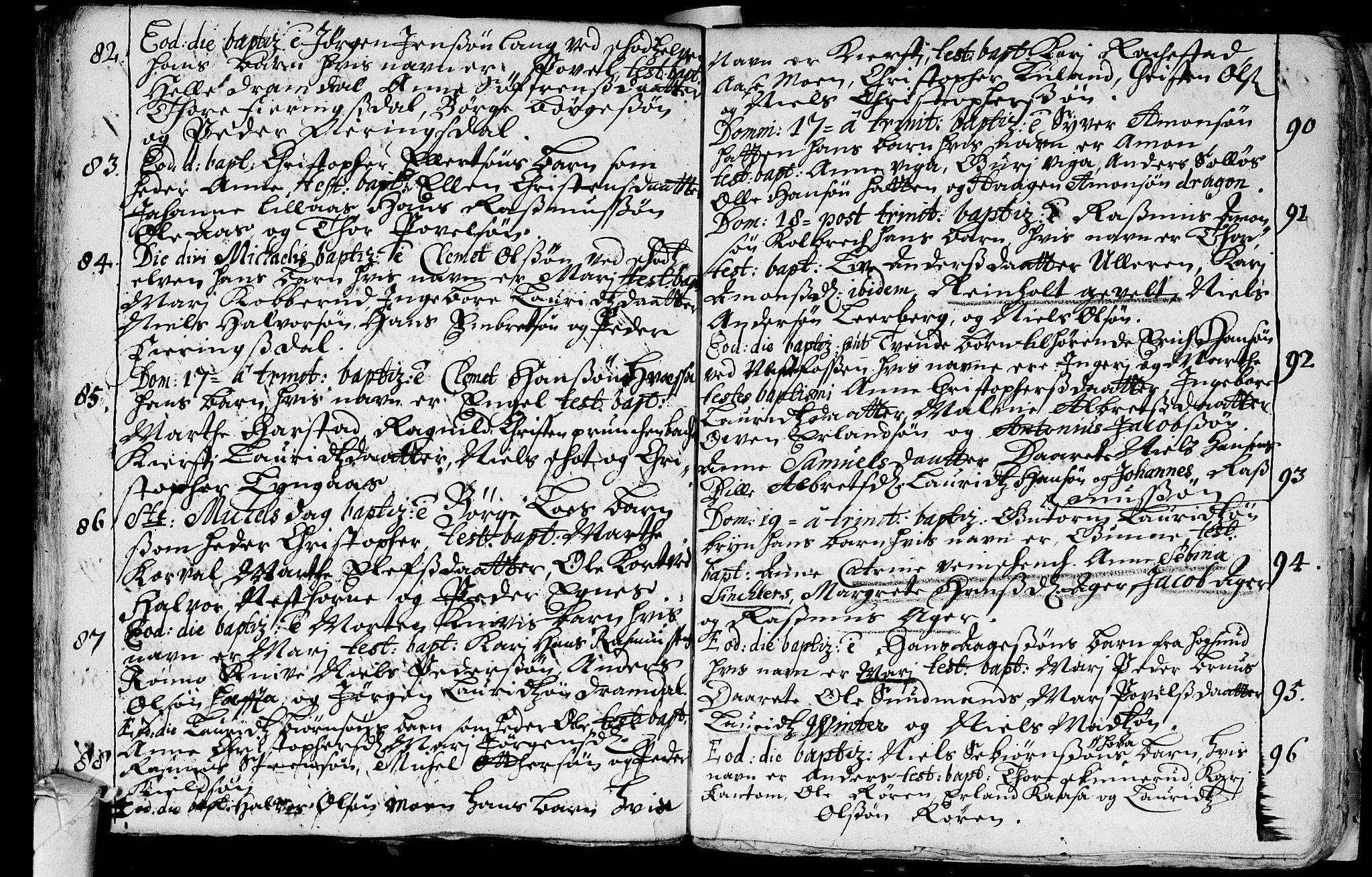 Eiker kirkebøker, AV/SAKO-A-4/F/Fa/L0001: Parish register (official) no. I 1 /1, 1683-1704