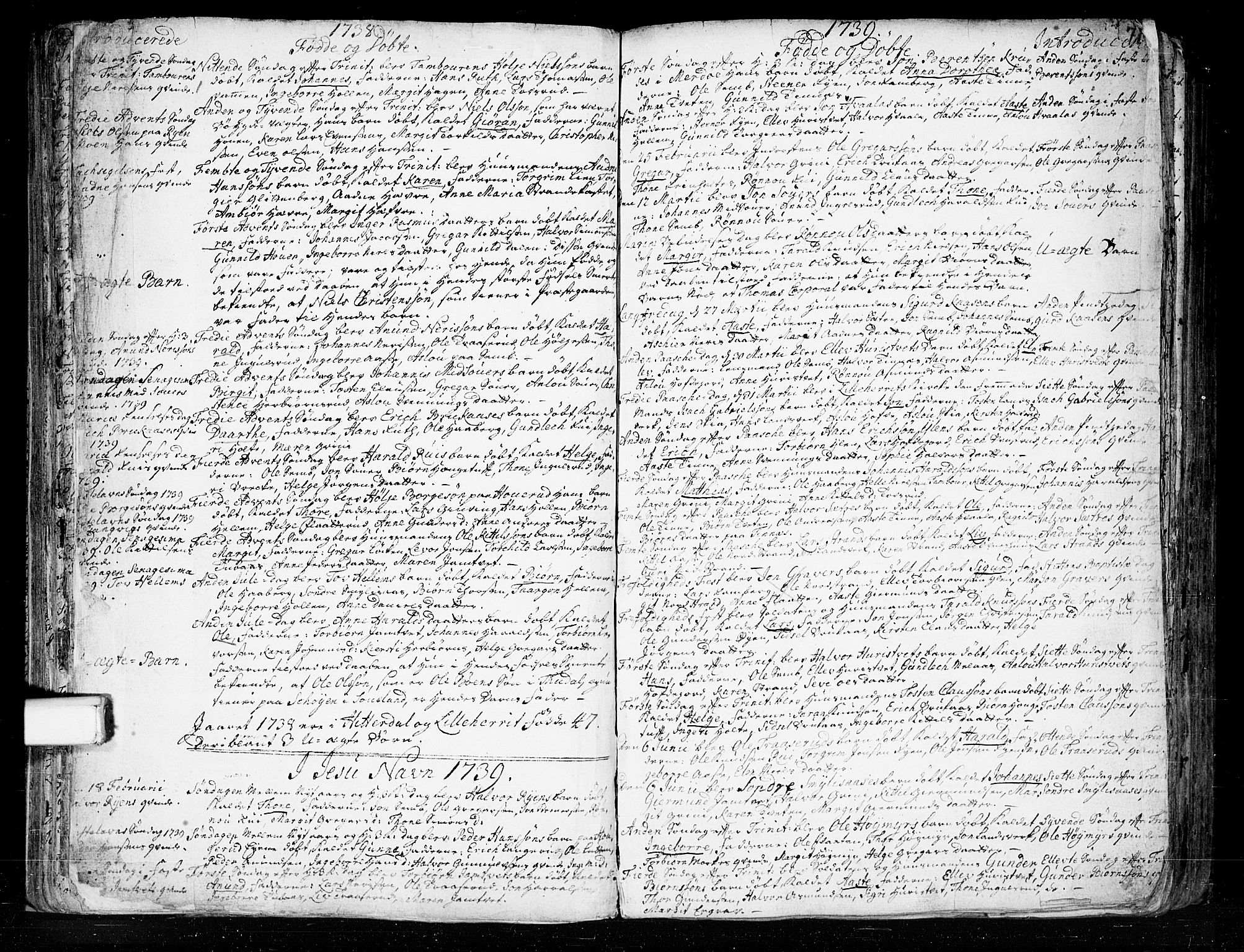 Heddal kirkebøker, SAKO/A-268/F/Fa/L0003: Parish register (official) no. I 3, 1723-1783, p. 71