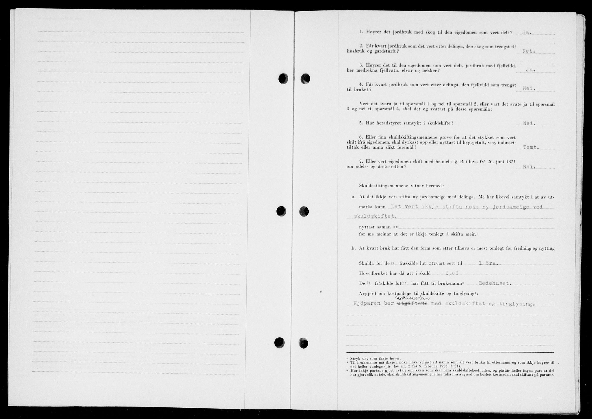 Ryfylke tingrett, SAST/A-100055/001/II/IIB/L0135: Mortgage book no. 114, 1956-1957, Diary no: : 2388/1956