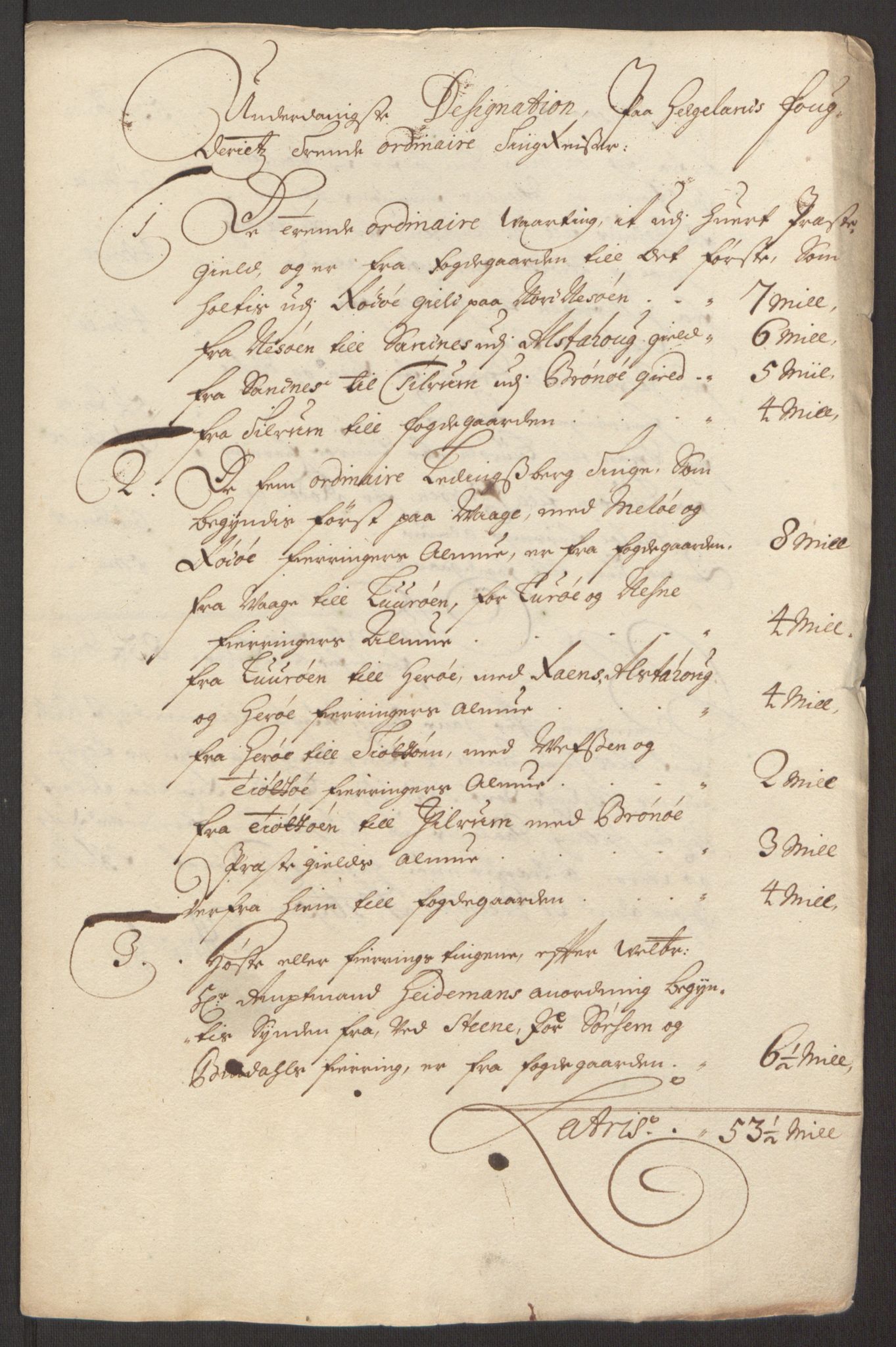 Rentekammeret inntil 1814, Reviderte regnskaper, Fogderegnskap, AV/RA-EA-4092/R65/L4505: Fogderegnskap Helgeland, 1693-1696, p. 395