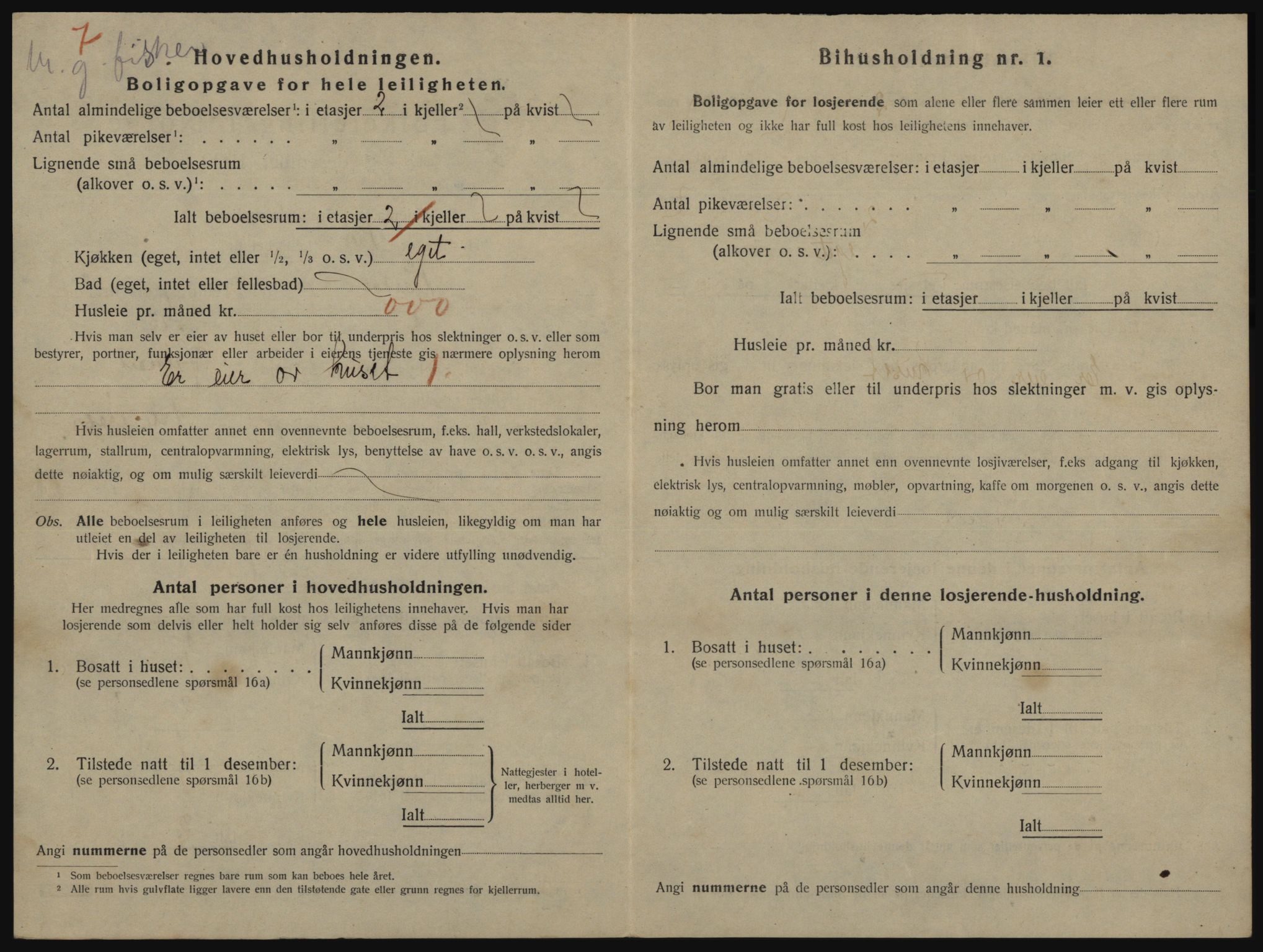 SATØ, 1920 census for Vardø, 1920, p. 2200