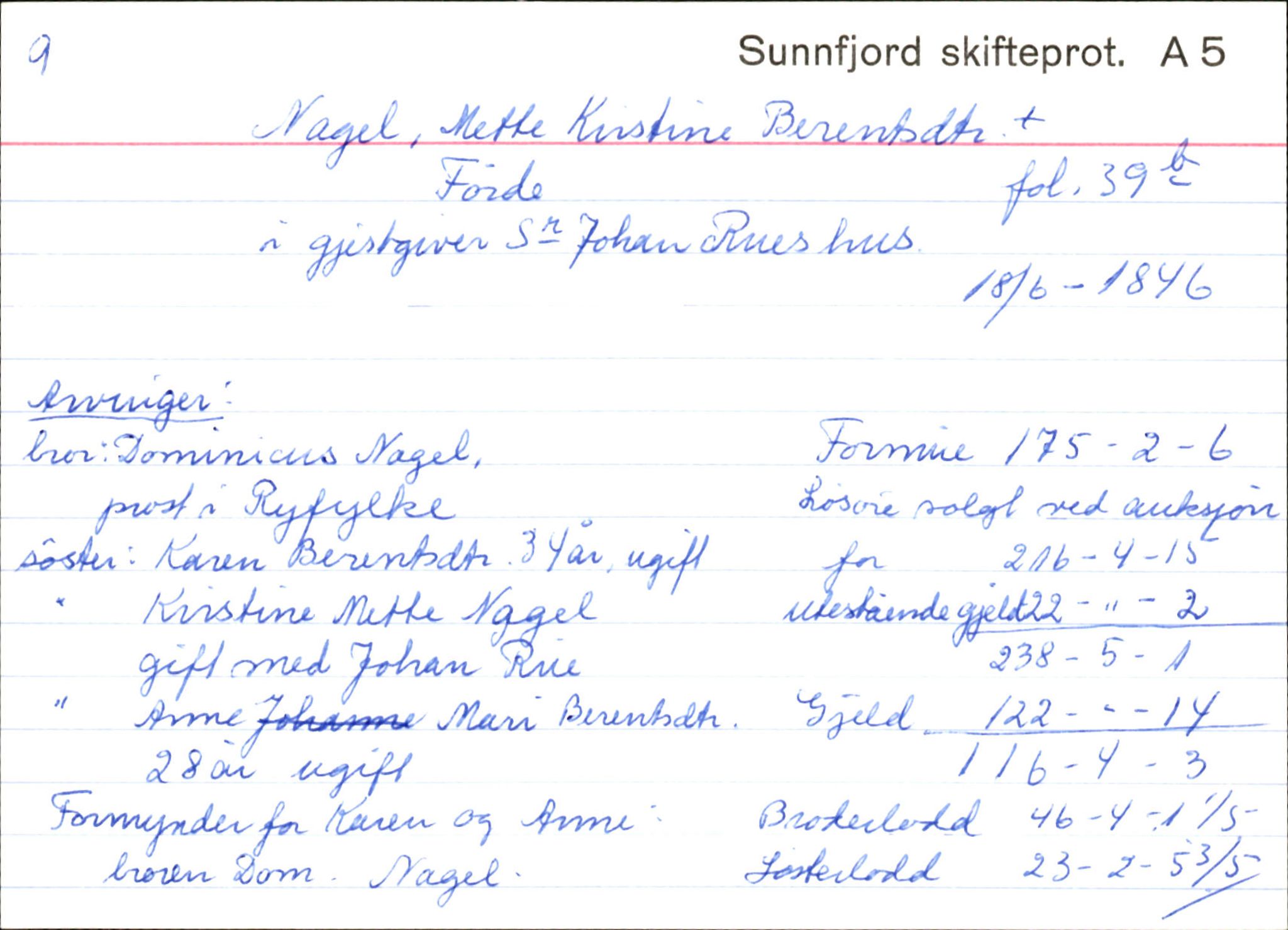 Skiftekort ved Statsarkivet i Bergen, SAB/SKIFTEKORT/003/L0003: Skifteprotokoll nr. 4-5, 1737-1751, p. 419