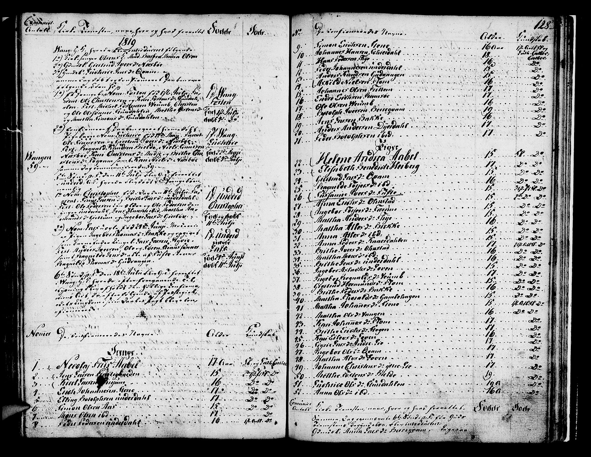 Aurland sokneprestembete, SAB/A-99937/H/Ha/Haa/L0005: Parish register (official) no. A 5, 1801-1821, p. 128