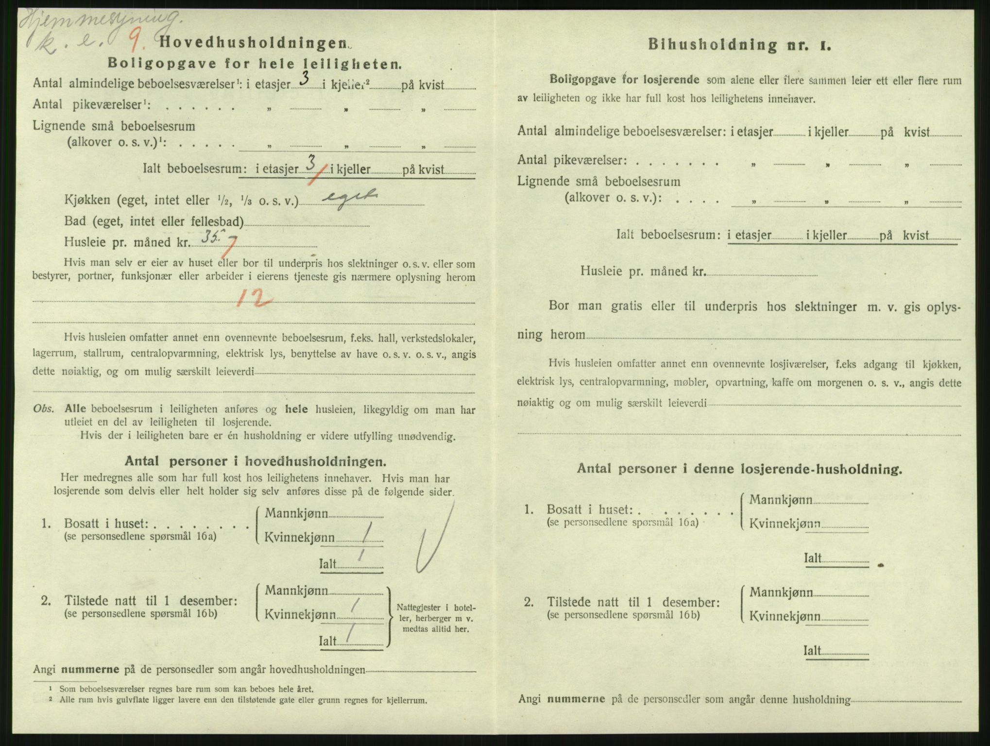 SAT, 1920 census for Molde, 1920, p. 894