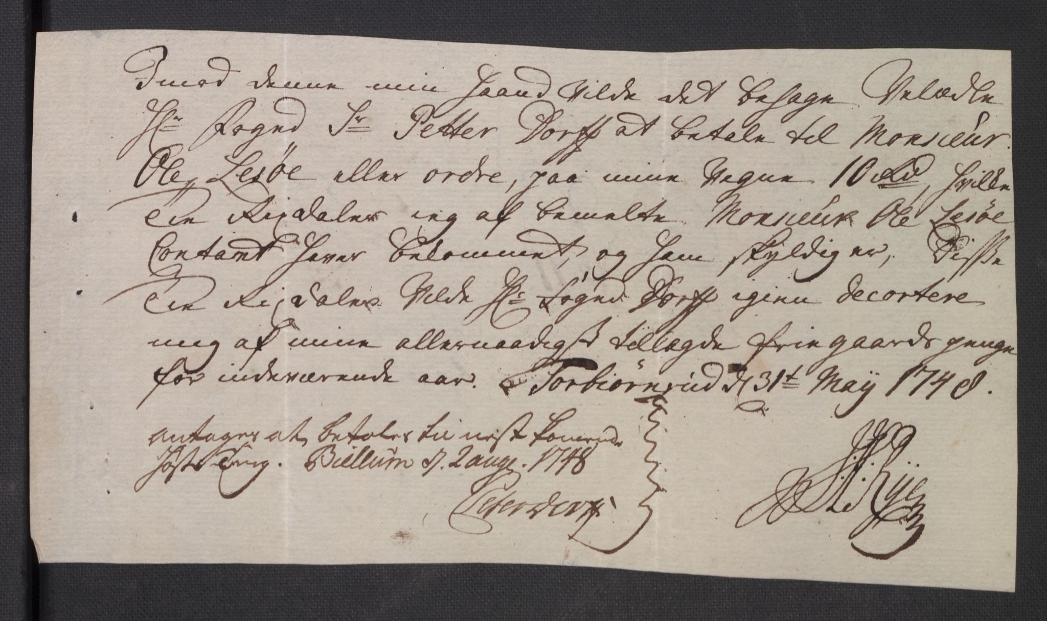 Rentekammeret inntil 1814, Reviderte regnskaper, Fogderegnskap, RA/EA-4092/R18/L1346: Fogderegnskap Hadeland, Toten og Valdres, 1747-1748, p. 404