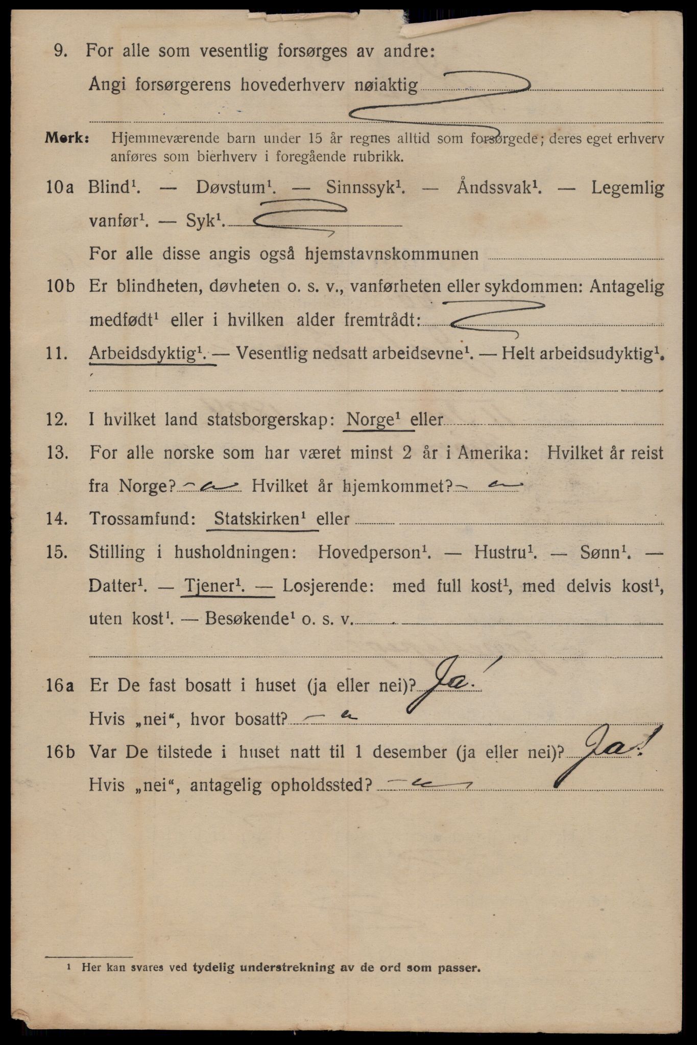 SAT, 1920 census for Trondheim, 1920, p. 55387