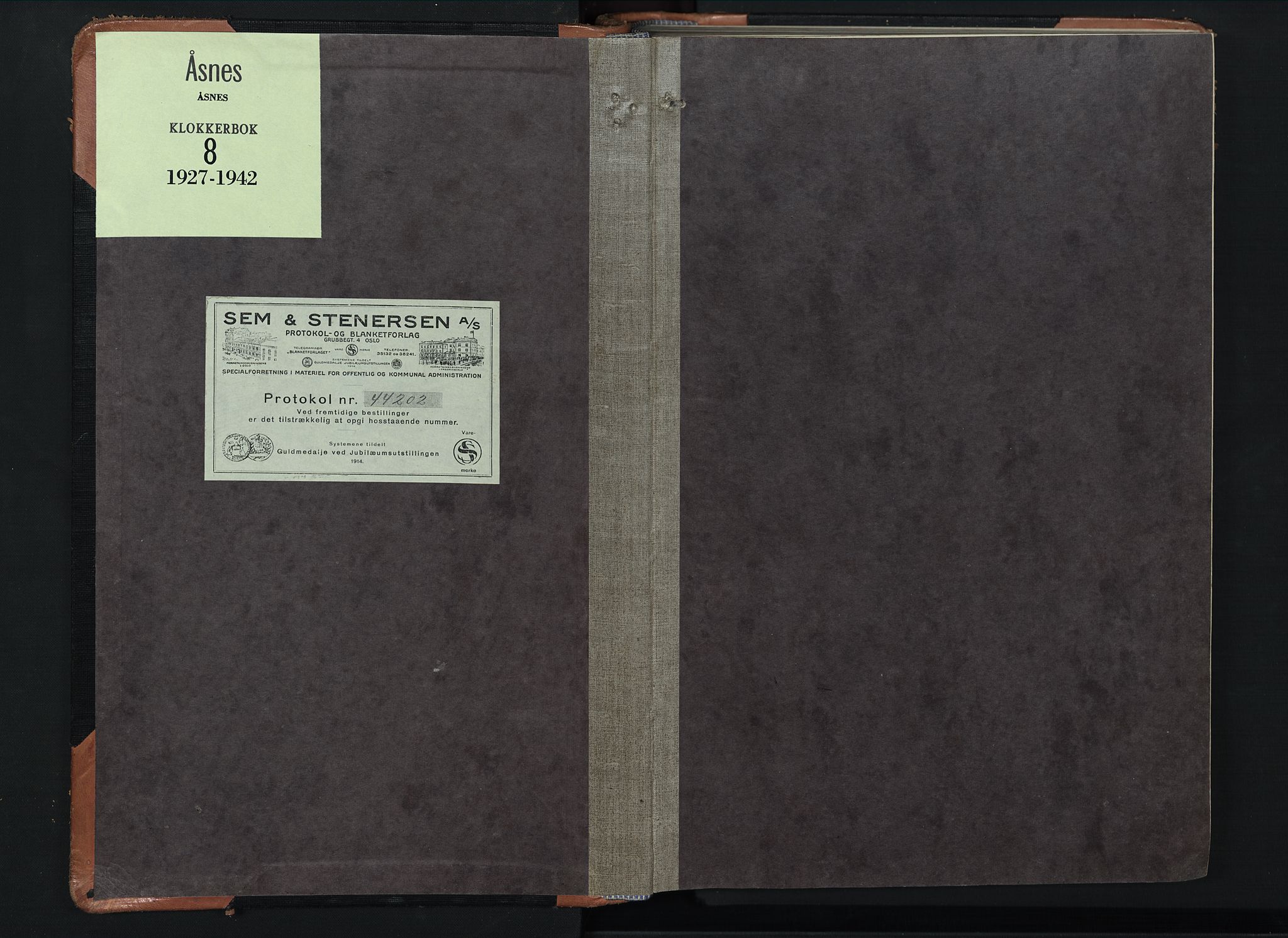 Åsnes prestekontor, AV/SAH-PREST-042/H/Ha/Hab/L0008: Parish register (copy) no. 8, 1927-1942