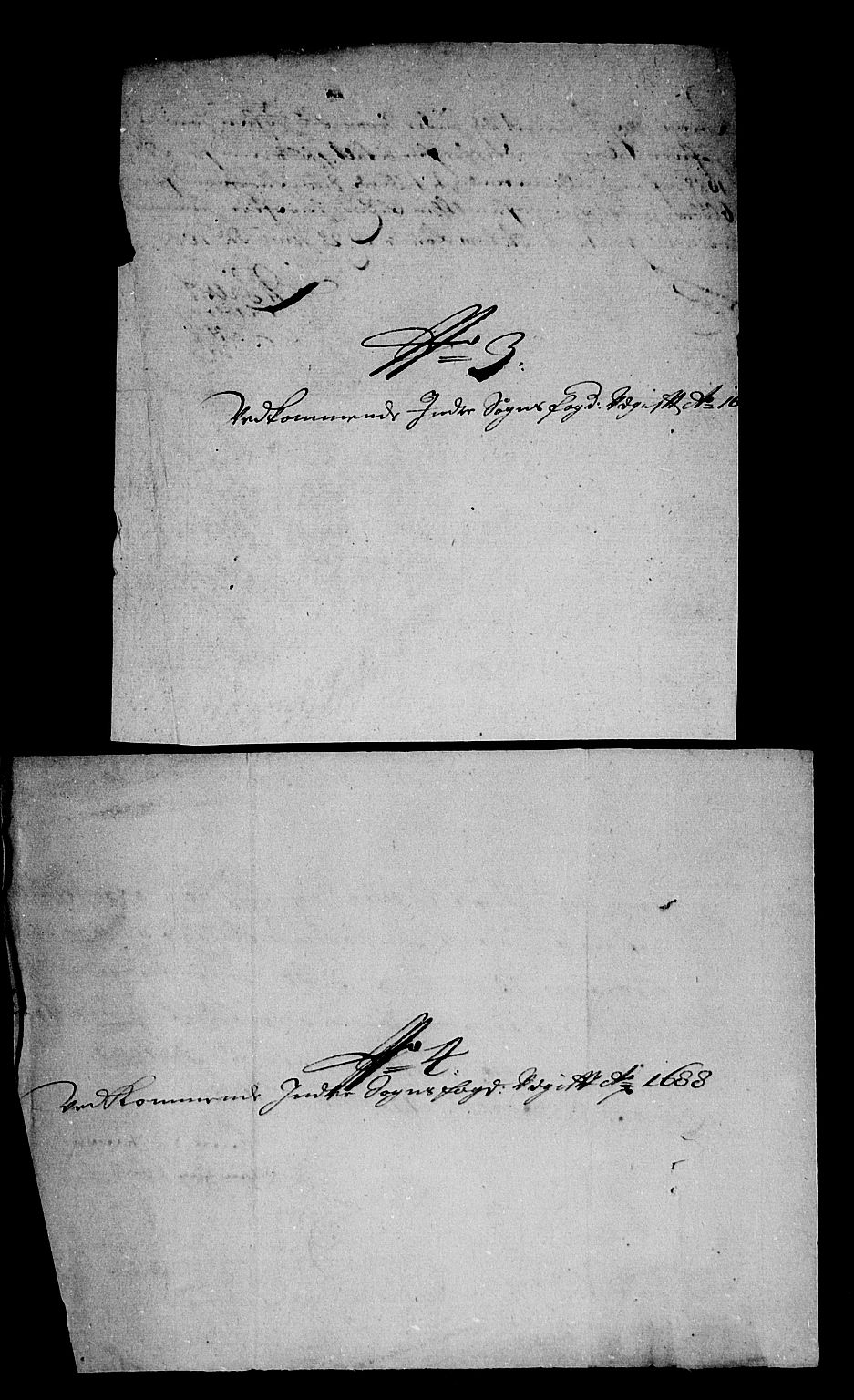 Rentekammeret inntil 1814, Reviderte regnskaper, Stiftamtstueregnskaper, Bergen stiftamt, AV/RA-EA-6043/R/Rc/L0088: Bergen stiftamt, 1688