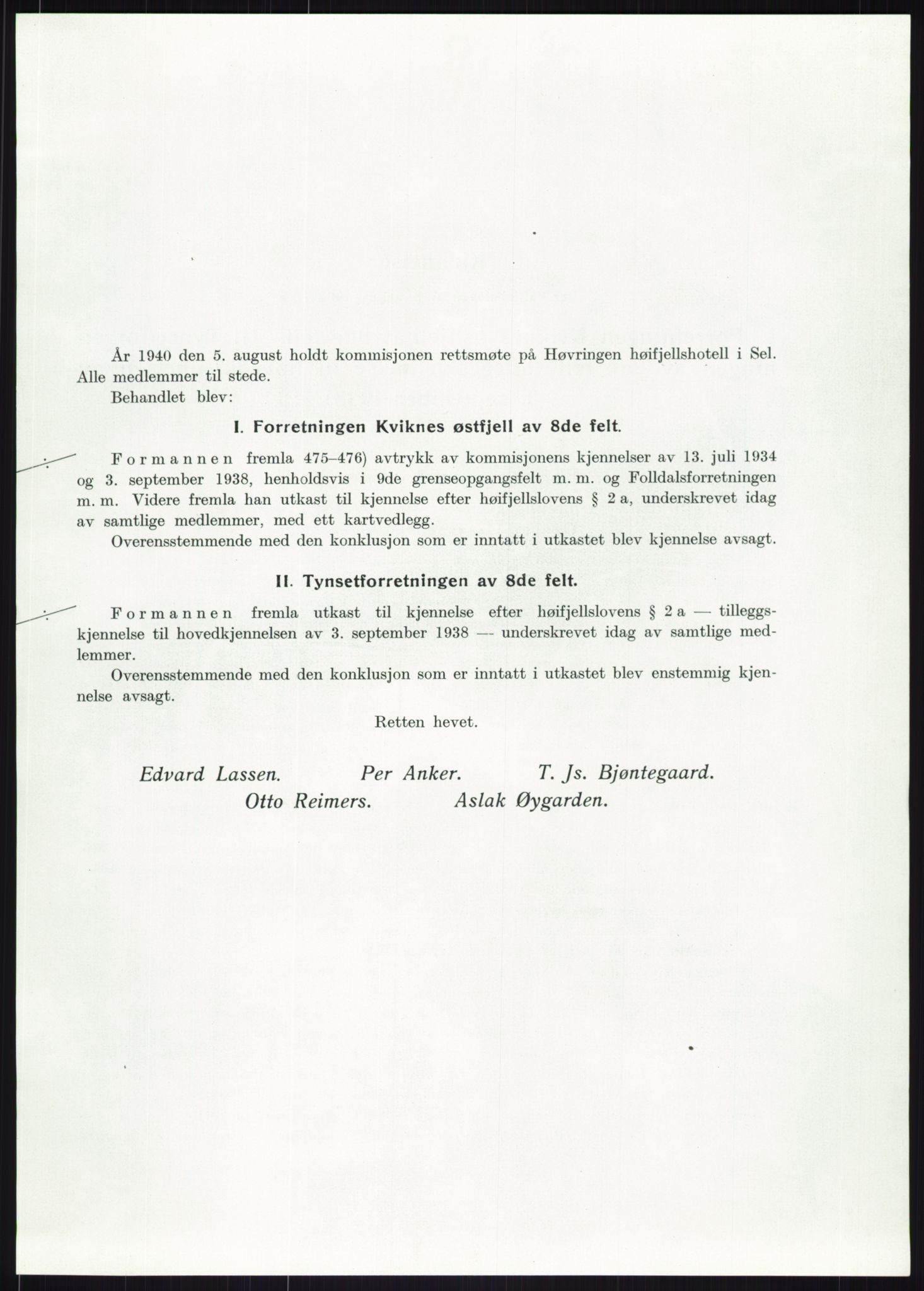 Høyfjellskommisjonen, RA/S-1546/X/Xa/L0001: Nr. 1-33, 1909-1953, p. 4099