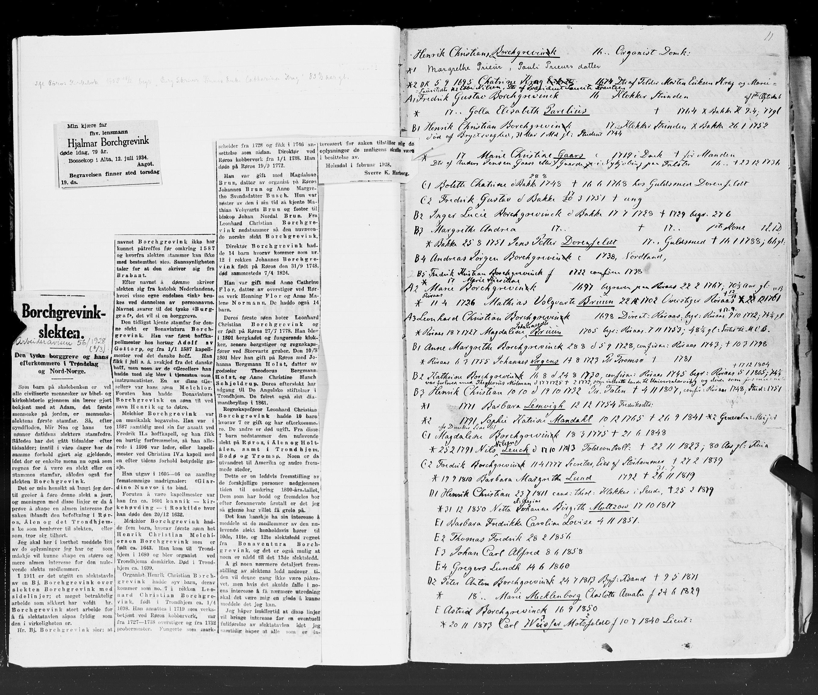 Hornemans samlinger, SAT/PA-X/A/L0015: A - K, 1600-1886