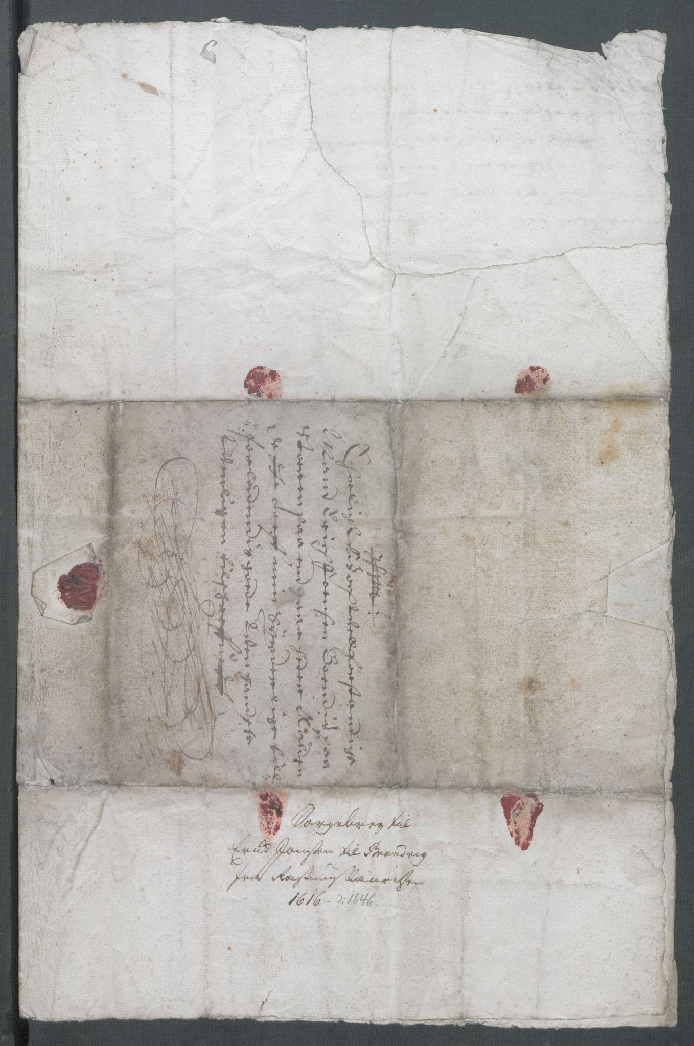 Riksarkivets diplomsamling, AV/RA-EA-5965/F02/L0159: Dokumenter, 1645-1646, p. 57