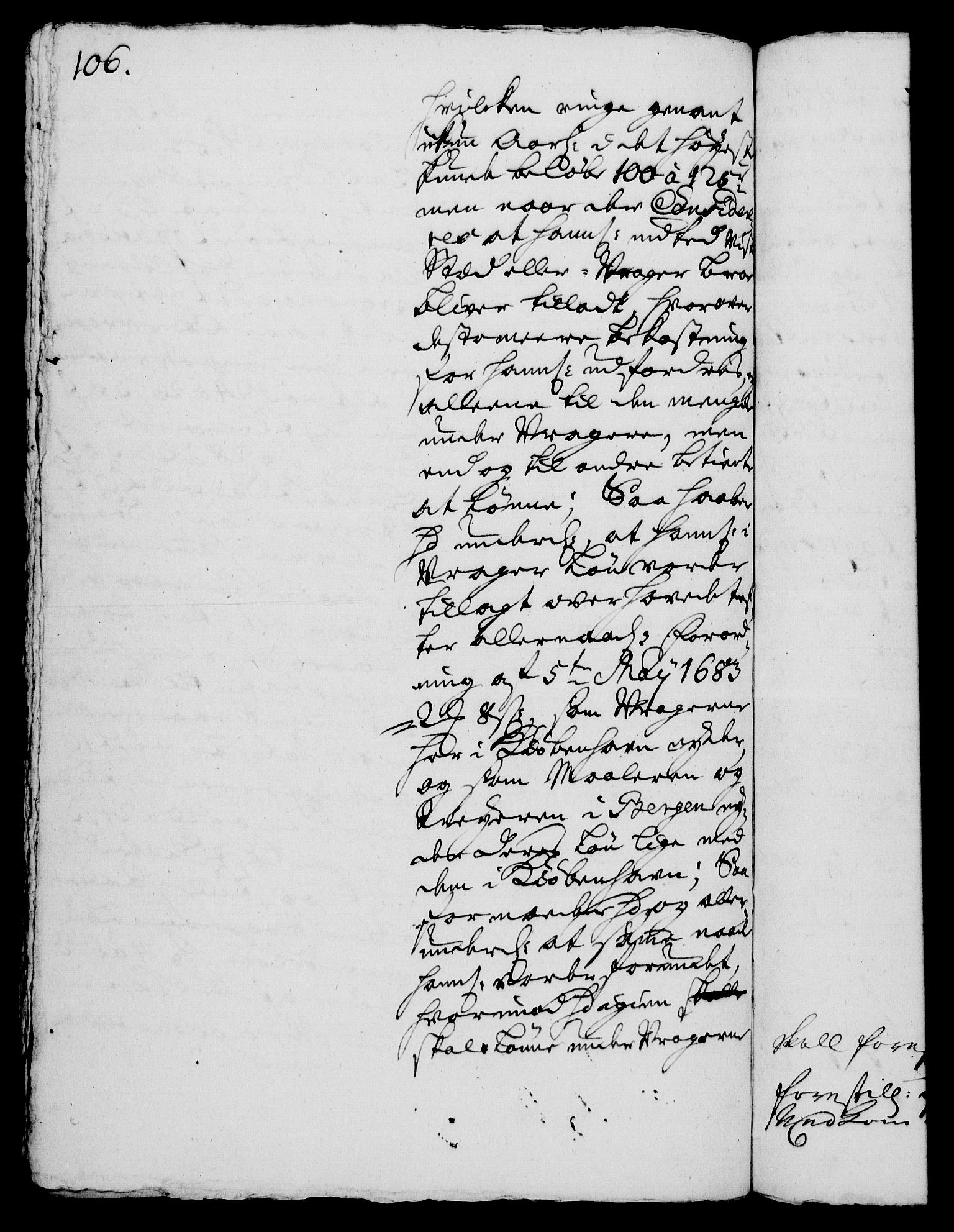 Rentekammeret, Kammerkanselliet, AV/RA-EA-3111/G/Gh/Gha/L0003: Norsk ekstraktmemorialprotokoll, sak. 600-765 (merket RK 53.48), 1720-1721, p. 106