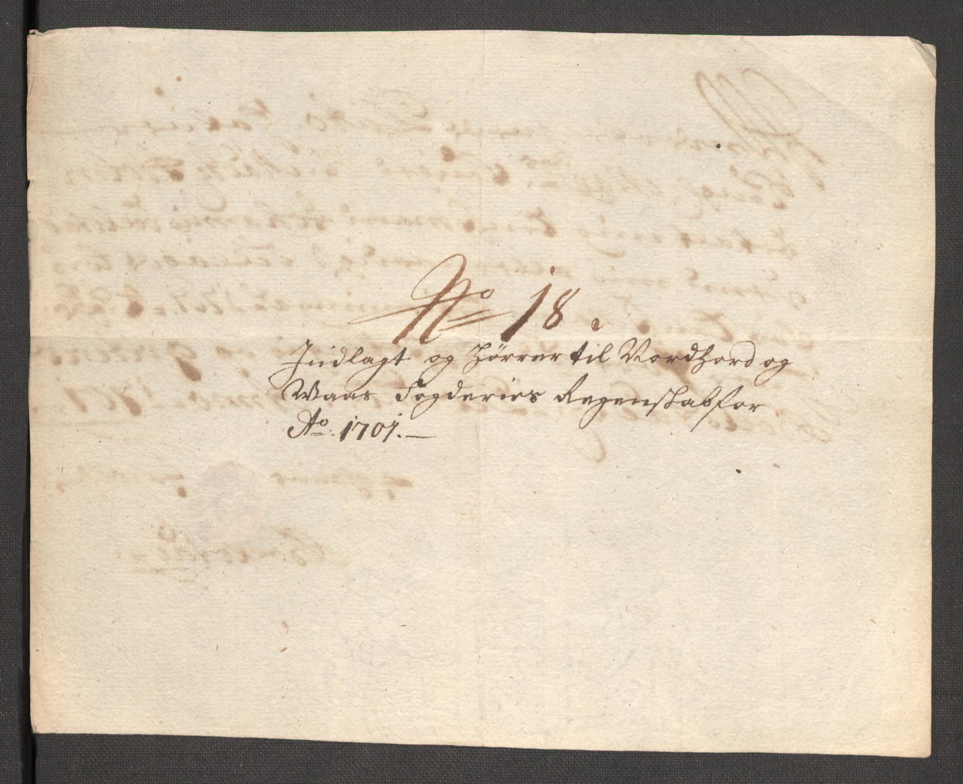 Rentekammeret inntil 1814, Reviderte regnskaper, Fogderegnskap, AV/RA-EA-4092/R51/L3185: Fogderegnskap Nordhordland og Voss, 1700-1701, p. 430