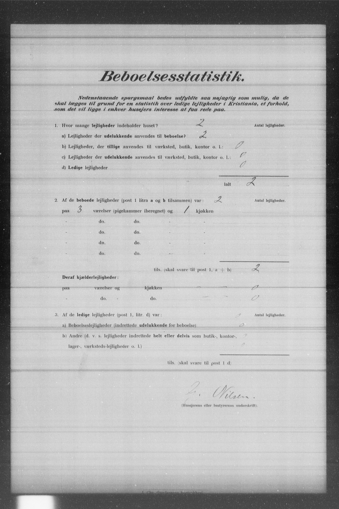 OBA, Municipal Census 1902 for Kristiania, 1902, p. 586