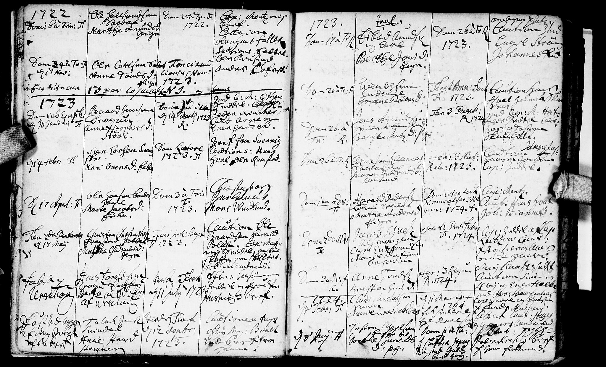 Fet prestekontor Kirkebøker, AV/SAO-A-10370a/F/Fa/L0001: Parish register (official) no. I 1, 1716-1751, p. 9