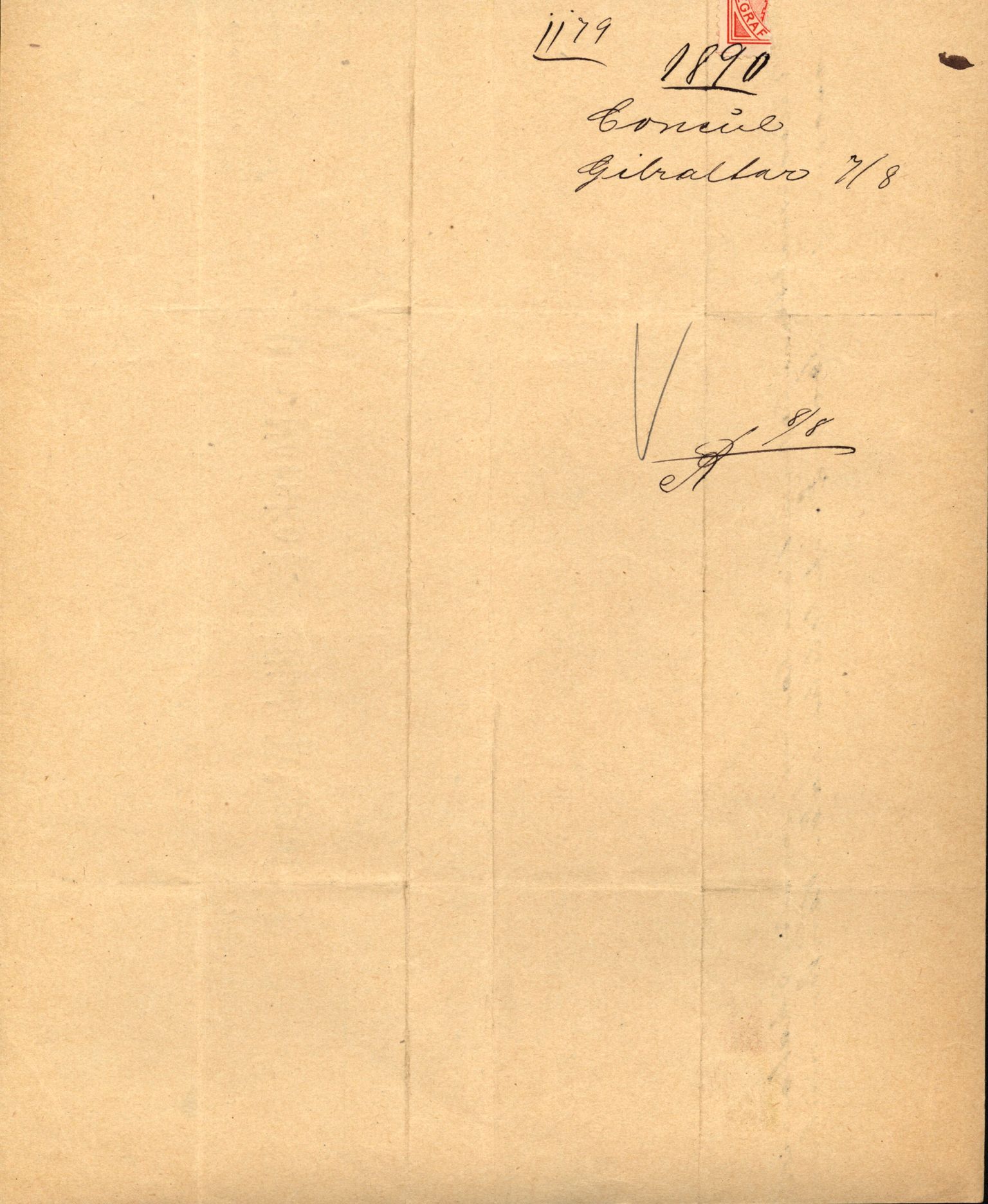 Pa 63 - Østlandske skibsassuranceforening, VEMU/A-1079/G/Ga/L0025/0008: Havaridokumenter / Talisman, Velax, 1890, p. 89
