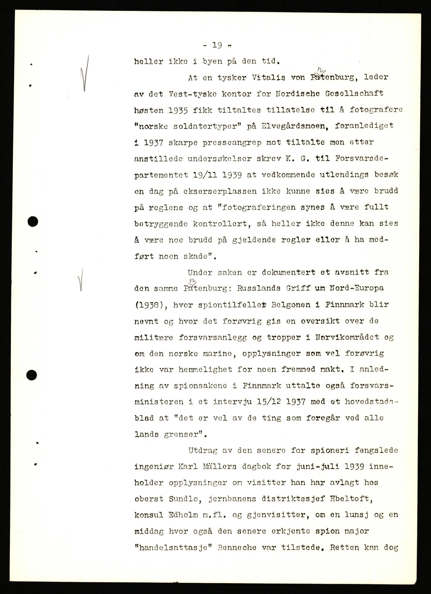 Forsvaret, Forsvarets krigshistoriske avdeling, AV/RA-RAFA-2017/Y/Yb/L0141: II-C-11-620  -  6. Divisjon: IR 15, 1940-1948, p. 401