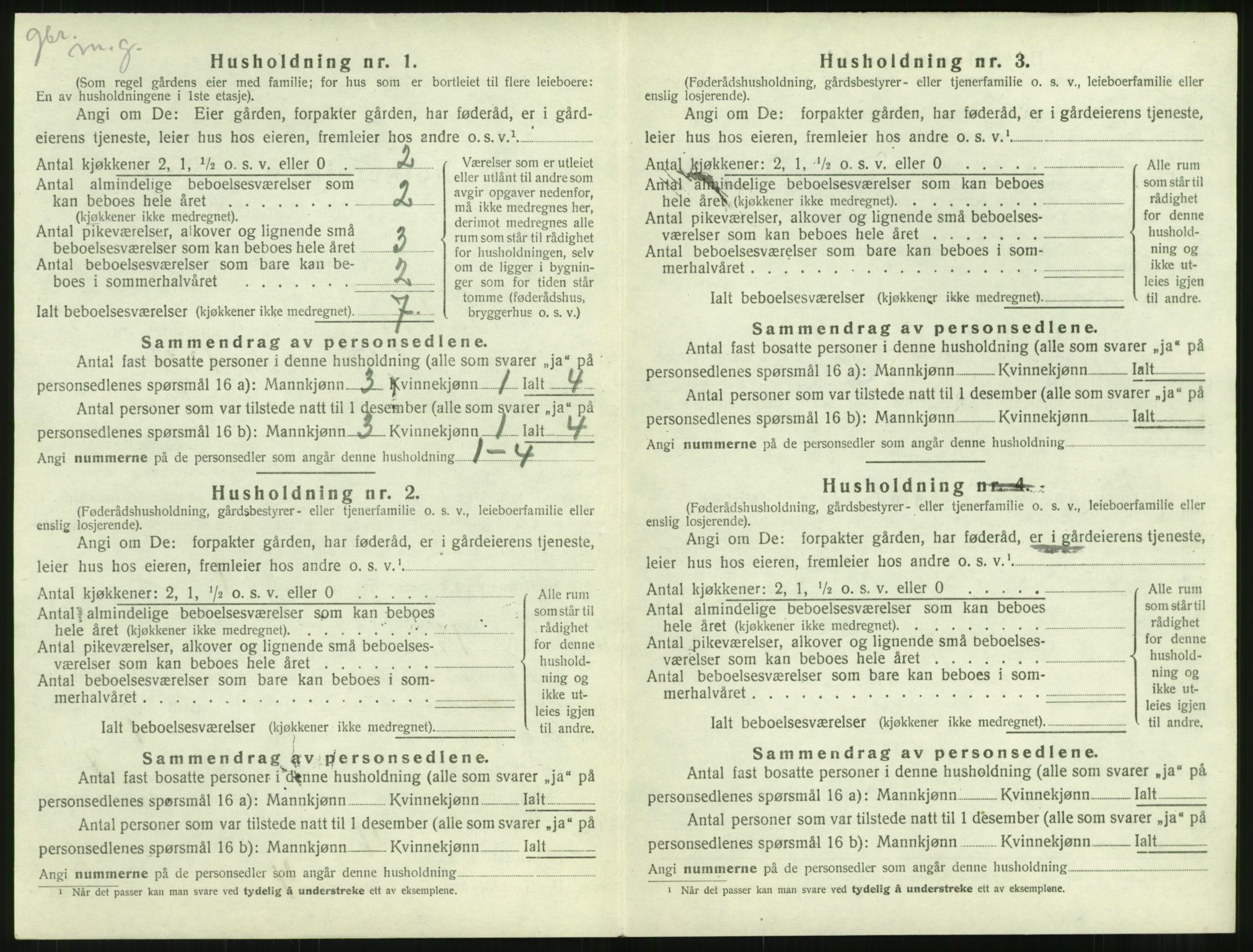 SAT, 1920 census for Bolsøy, 1920, p. 904