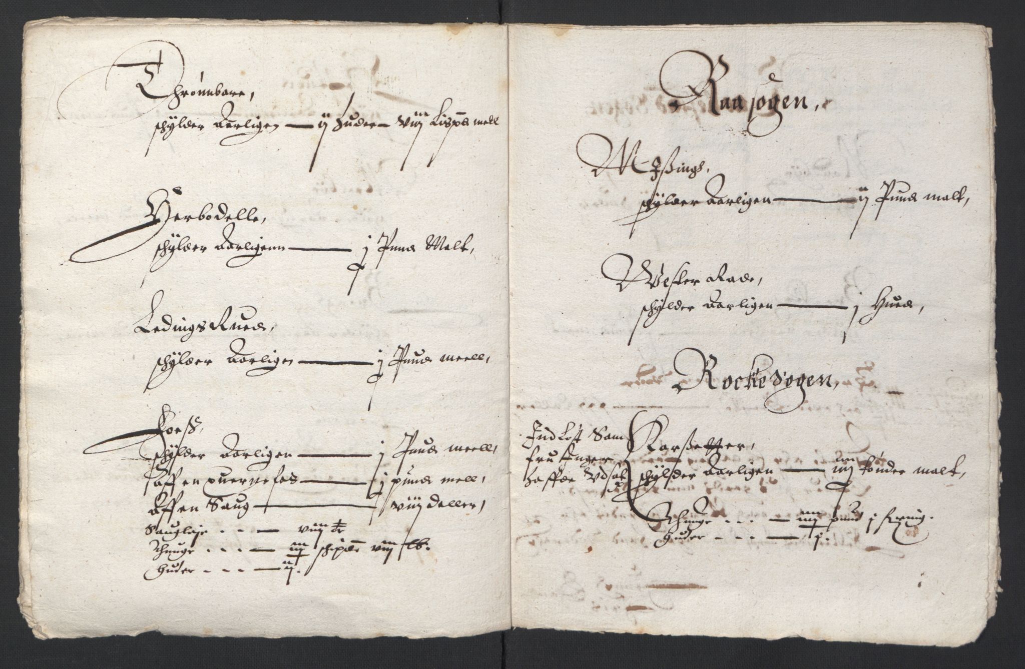 Stattholderembetet 1572-1771, AV/RA-EA-2870/Ek/L0007/0001: Jordebøker til utlikning av rosstjeneste 1624-1626: / Adelsjordebøker, 1624-1625, p. 268